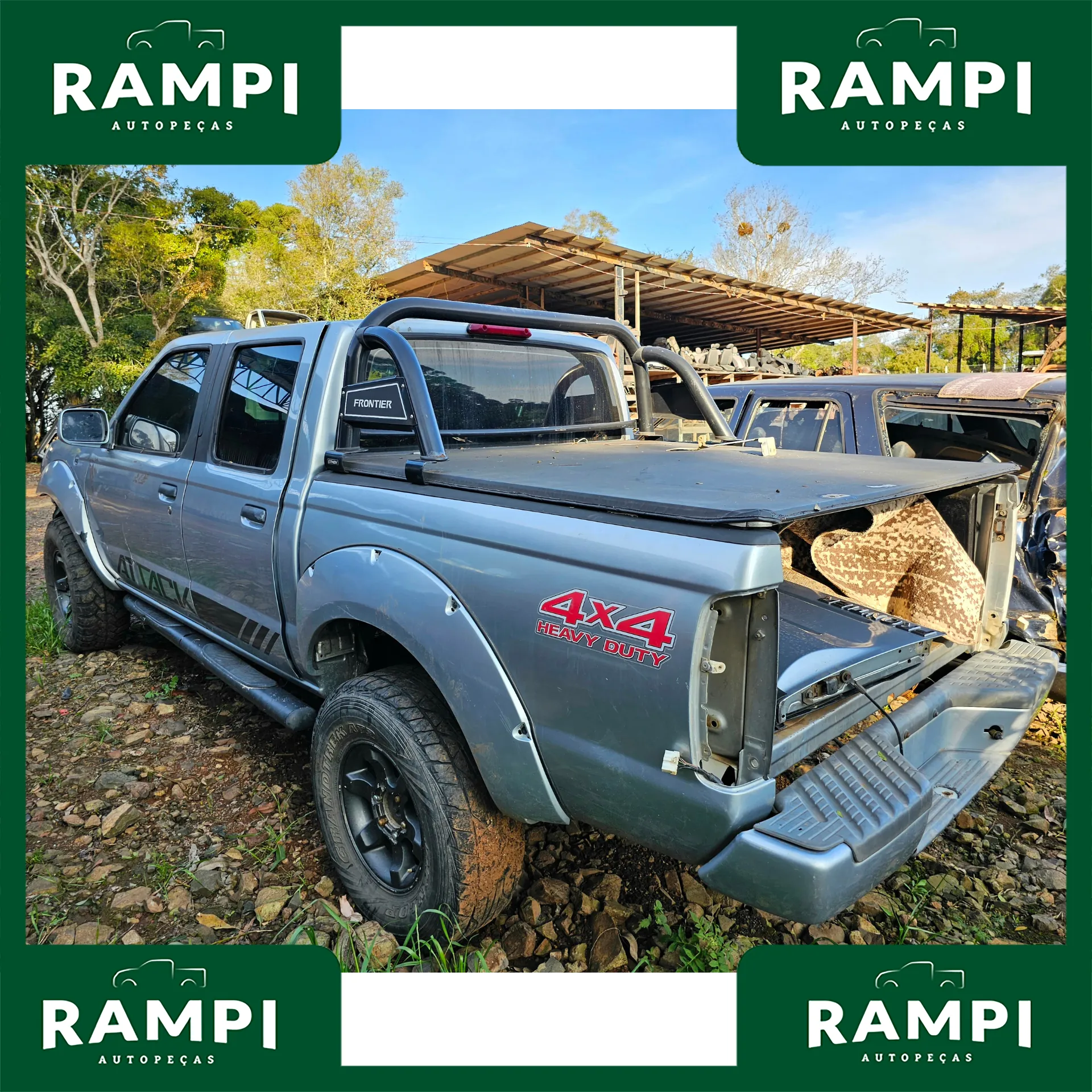 Frontier Attack 2006 2.8 Diesel MWM Eletrônica 4x4 Manual 140cv
