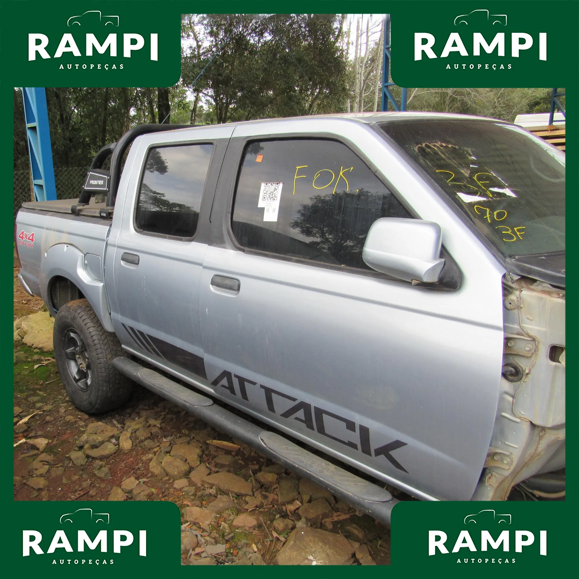 Frontier Attack 2006 2.8 Diesel MWM Eletrônica 4x4 Manual 140cv