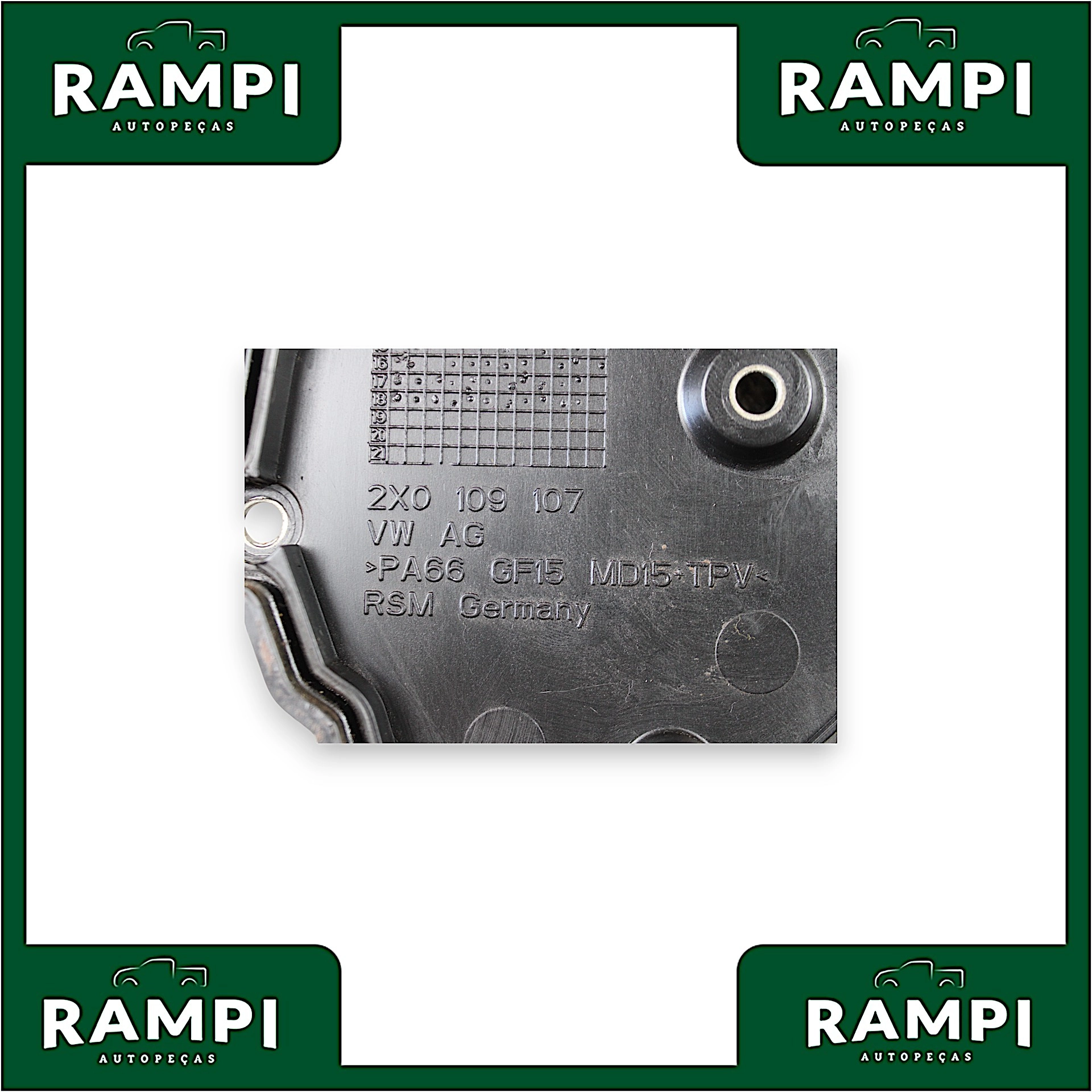 Capa Correia Dentada Volkswagen Amarok 2019 v6 2X0109107