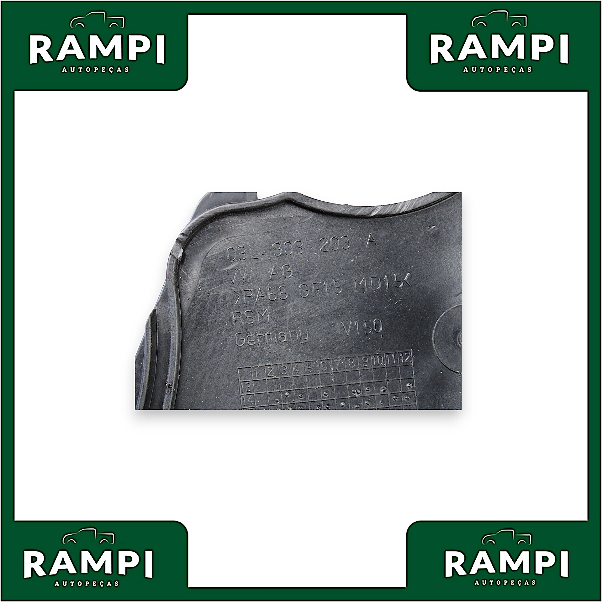 Capa Correia Dentada Volkswagen Amarok 2019 v6 03L903203A 
