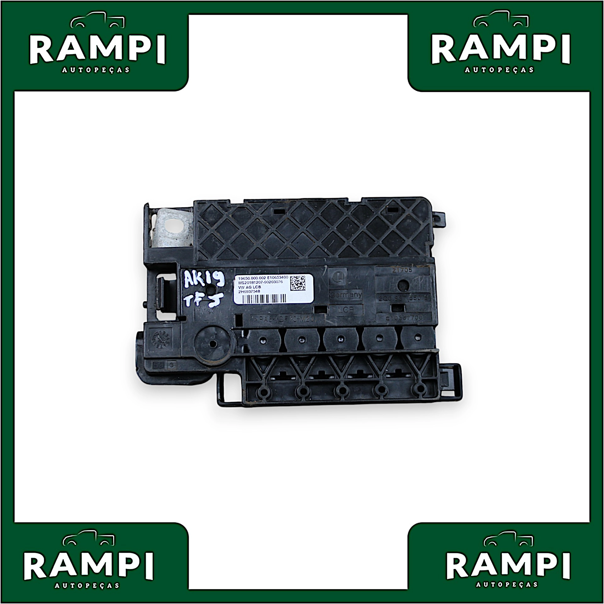 Caixa Fusíveis Bsateria Volkswagen Amarok 2019 2h6937548