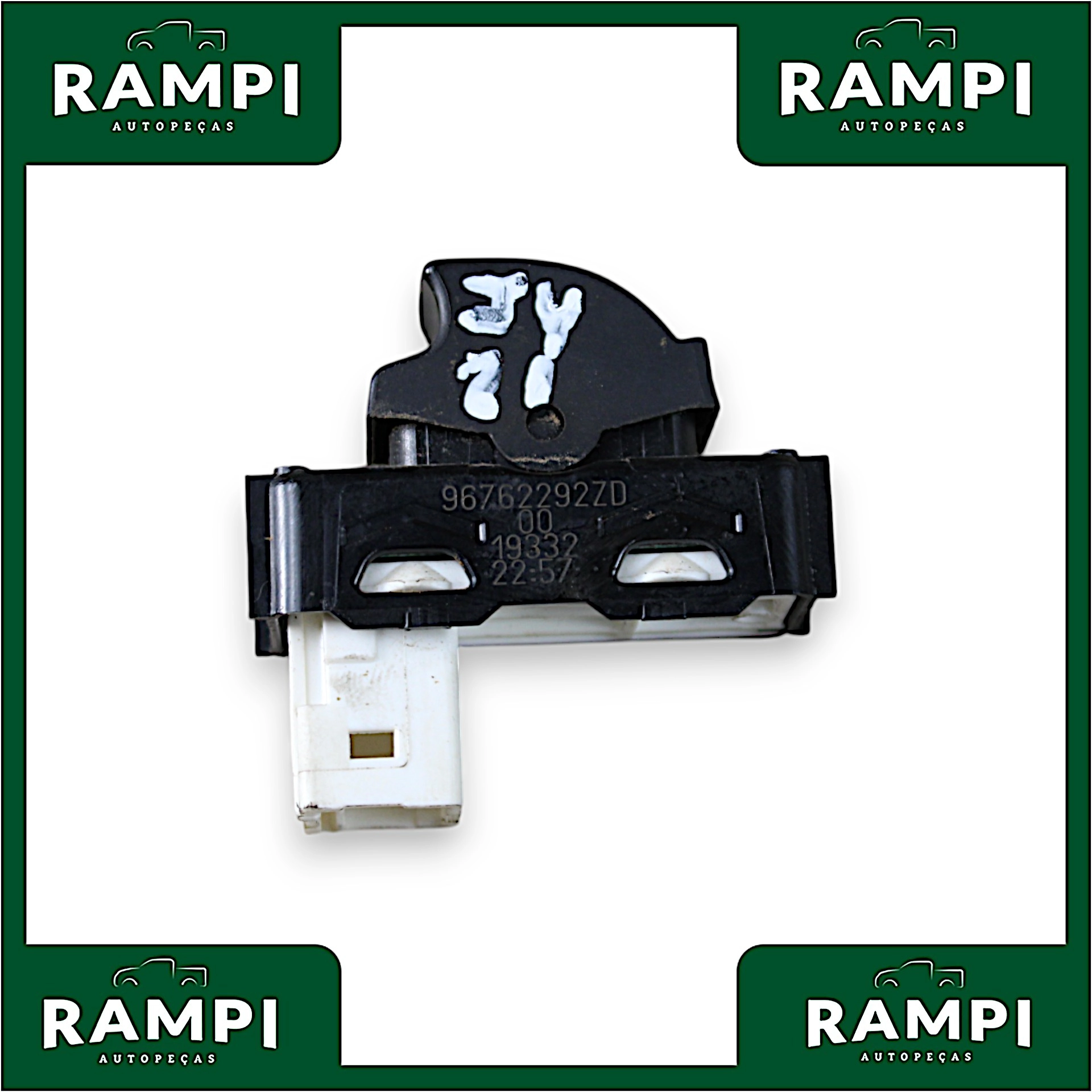 Botão Comando Vidro Dianteiro Direito Citroen Jumpy 2021 96762292zd