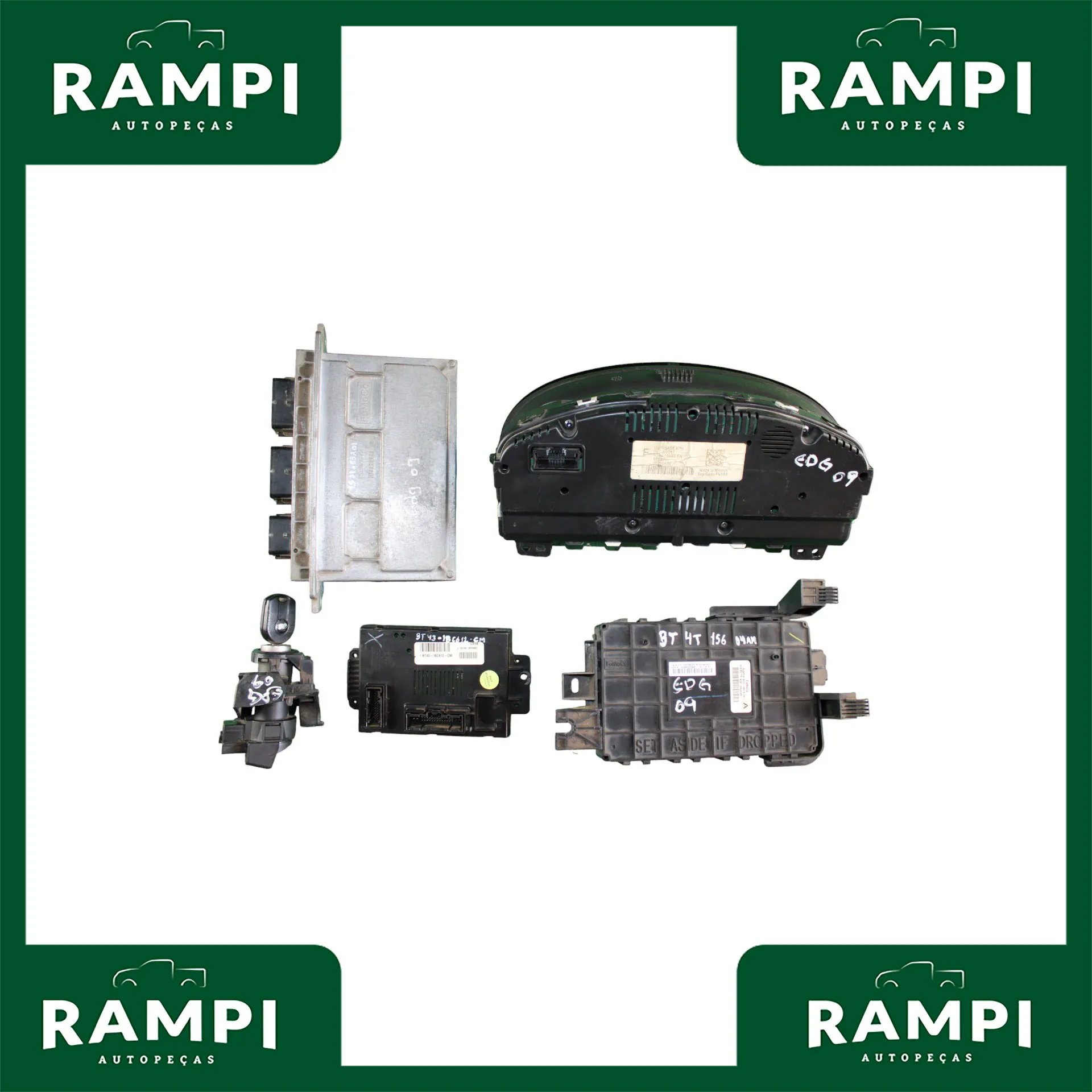 Kit De Injeção Ford Edge 2009 V6 Gasolina 1531657a01