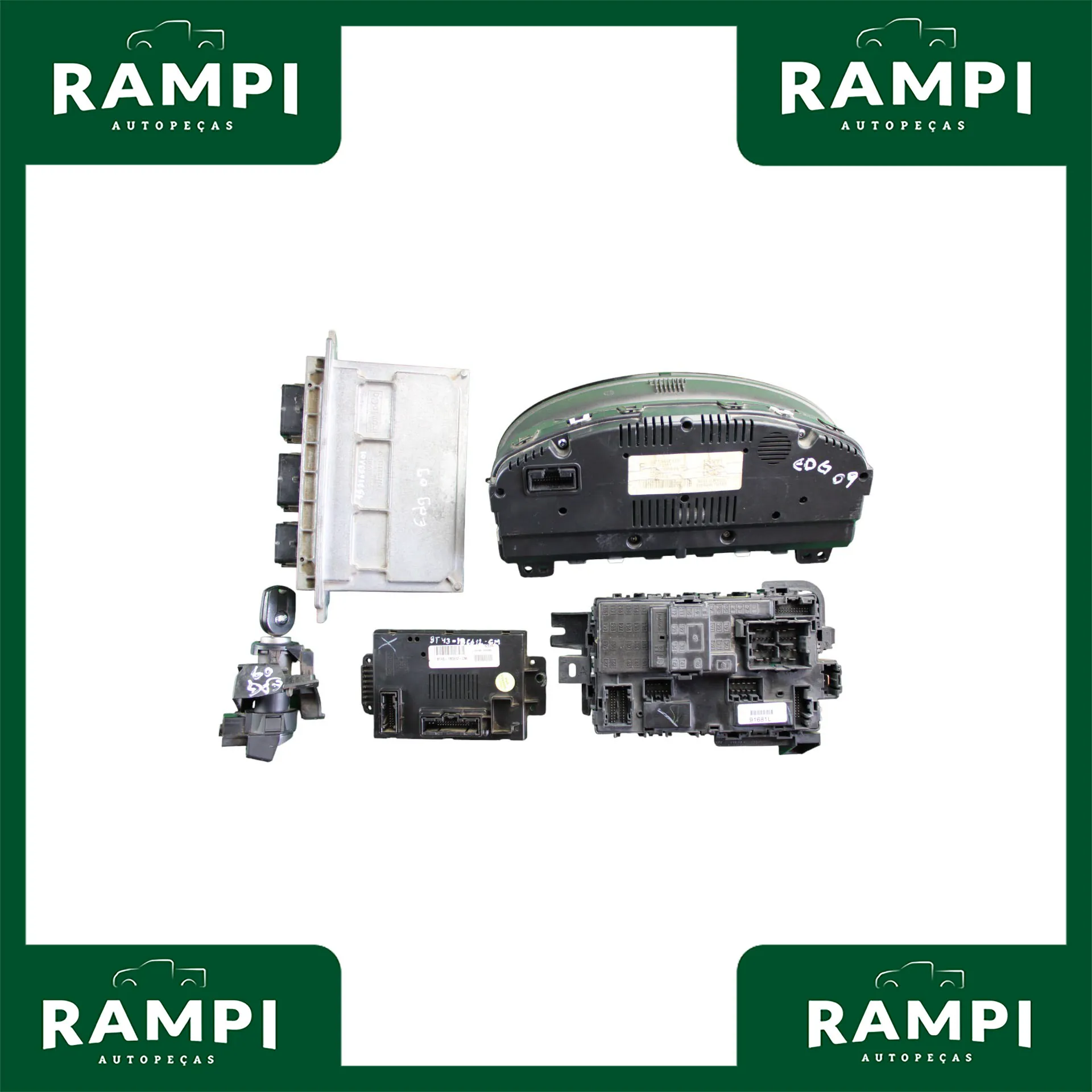 Kit De Injeção Ford Edge 2009 V6 Gasolina 1531657a01