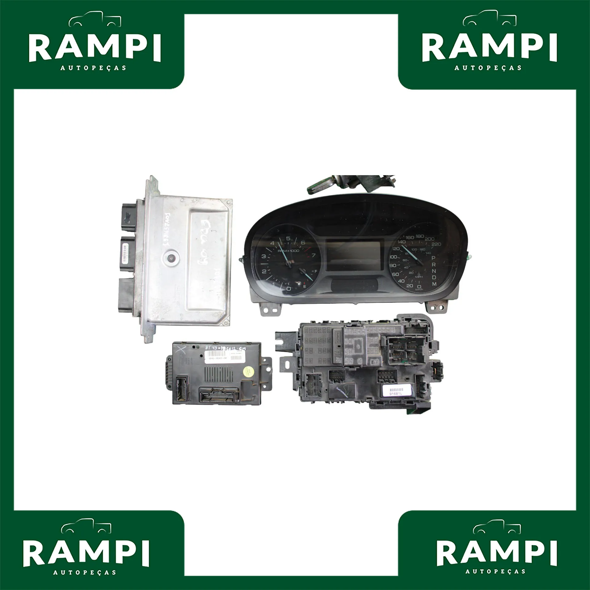 Kit De Injeção Ford Edge 2009 V6 Gasolina 1531657a01