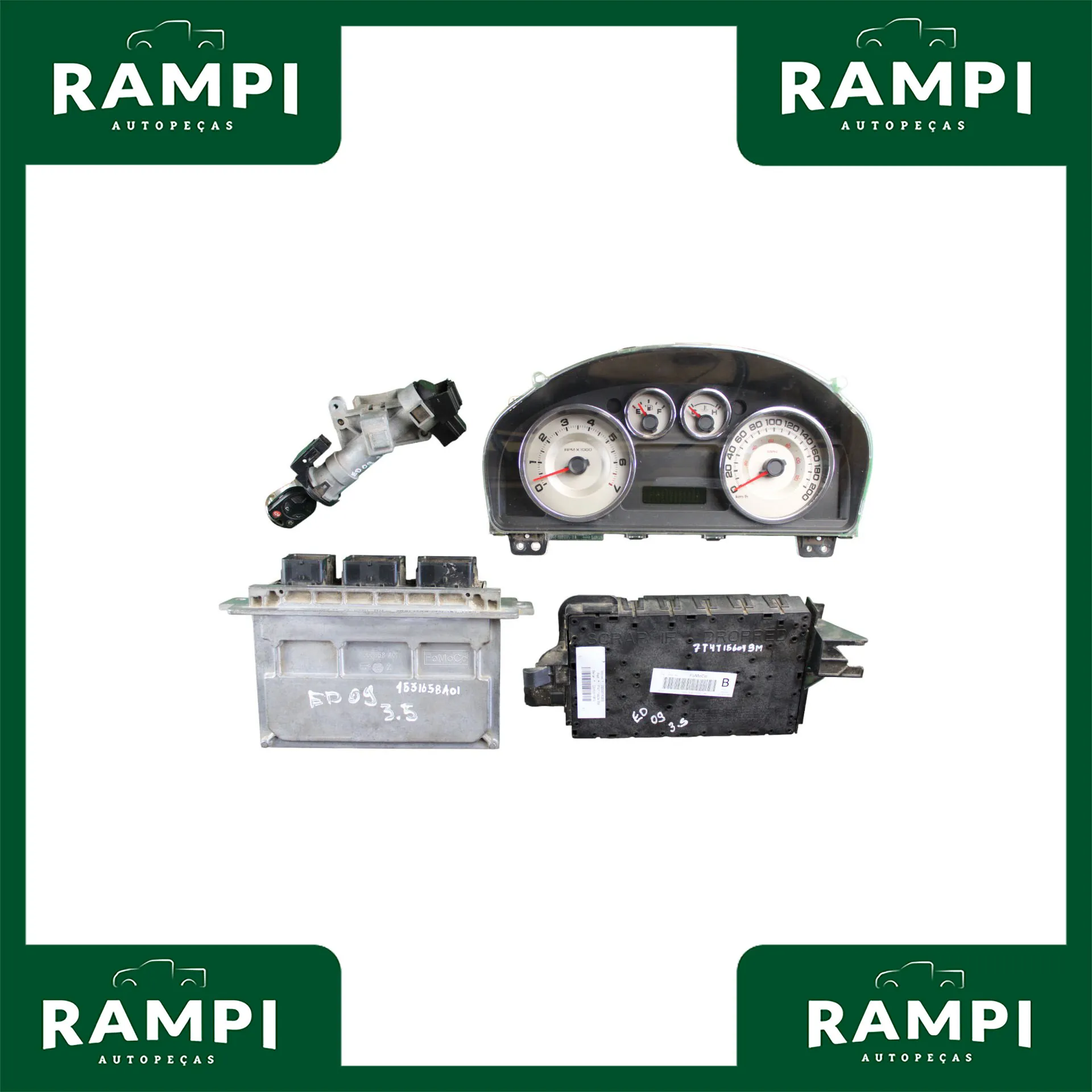 Kit De Injeção Ford Edge 2009 3.5 V6 1531658a01