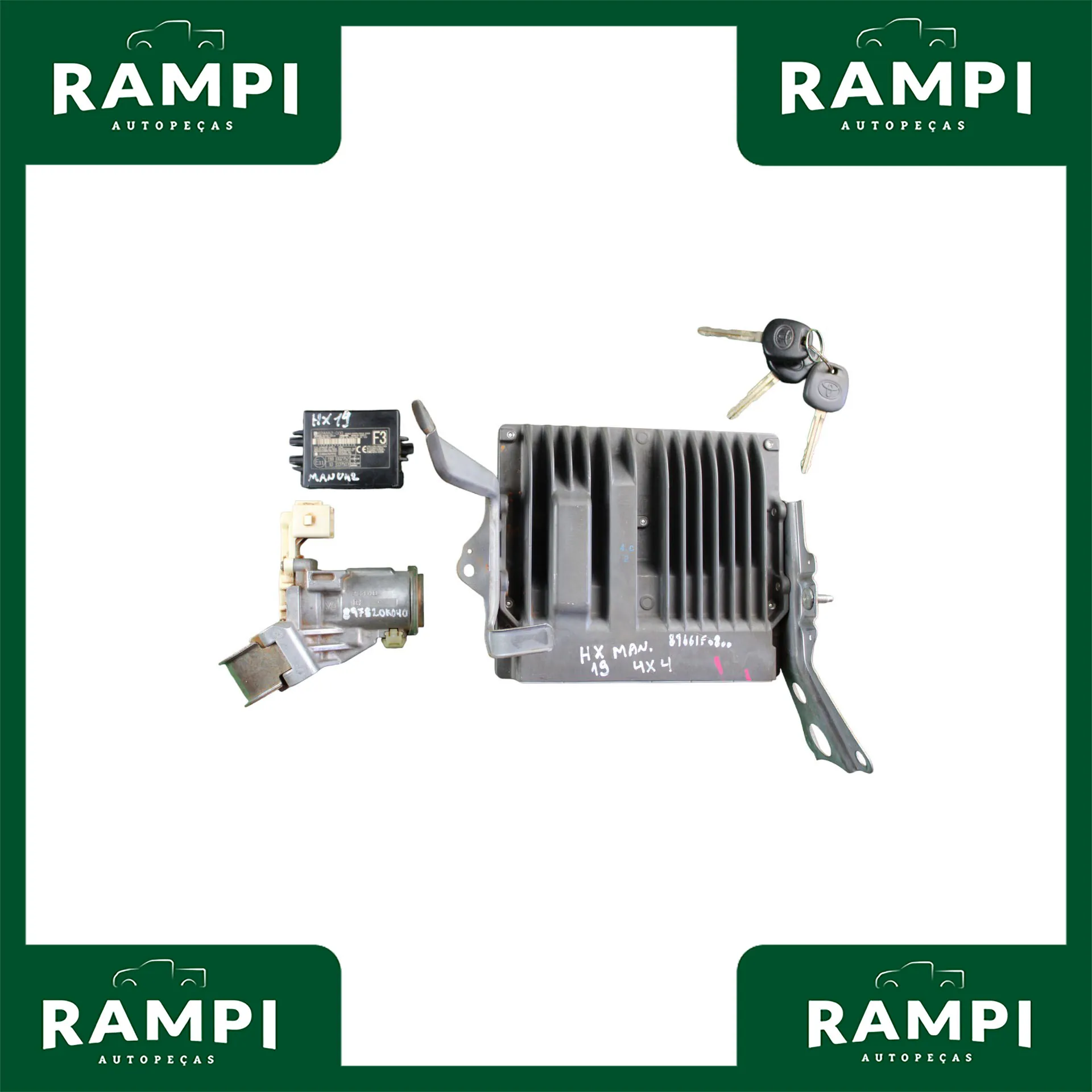Kit De Injeção Hilux 2019 2.8 Diesel 4x4 Manual 89661f0800