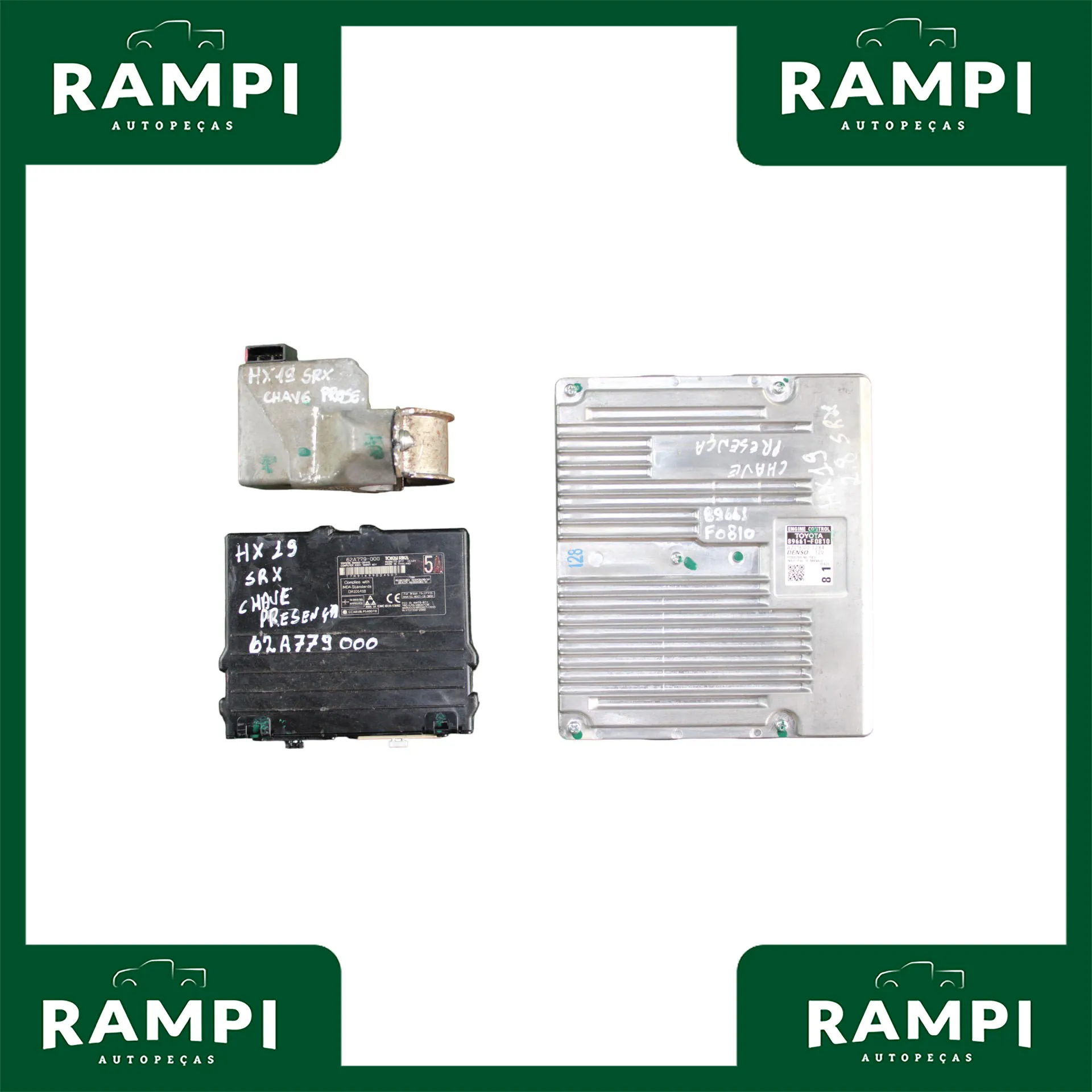 Kit De Injeção Hilux SRX 2019 2.8 Diesel Aut. Sem Chave 89661f0810