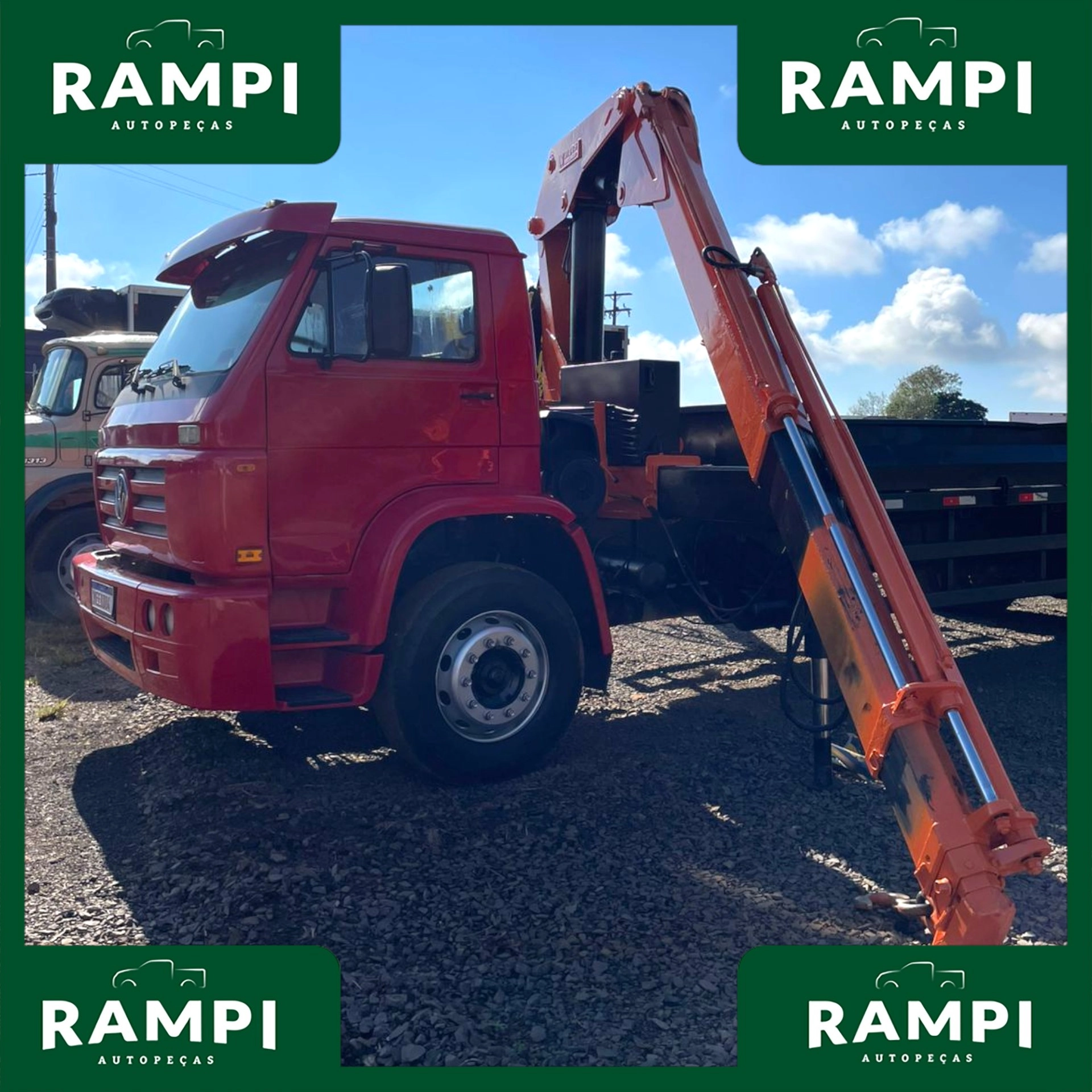 Volkswagen 17-180 Euro III Worker - Munck 20 toneladas