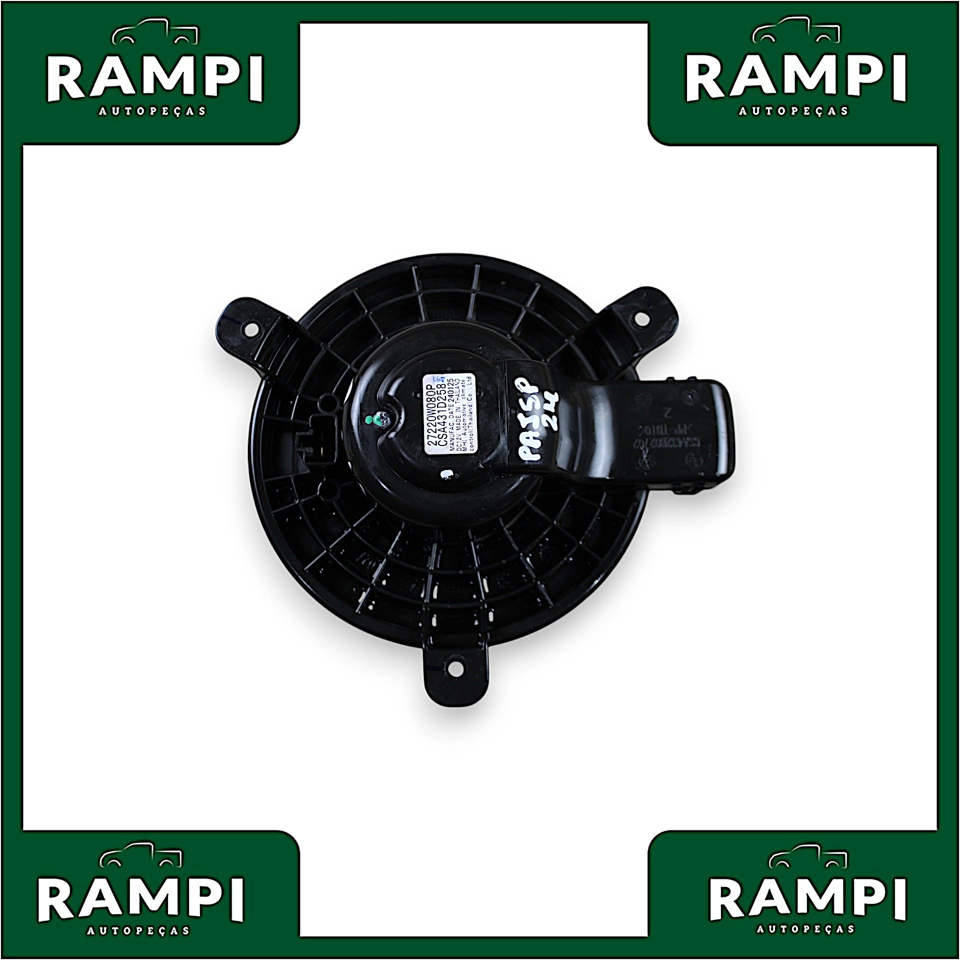 Motor Ventilador Ar Condicionado Mitsubishi Pajero Sport 2024 27220w080P