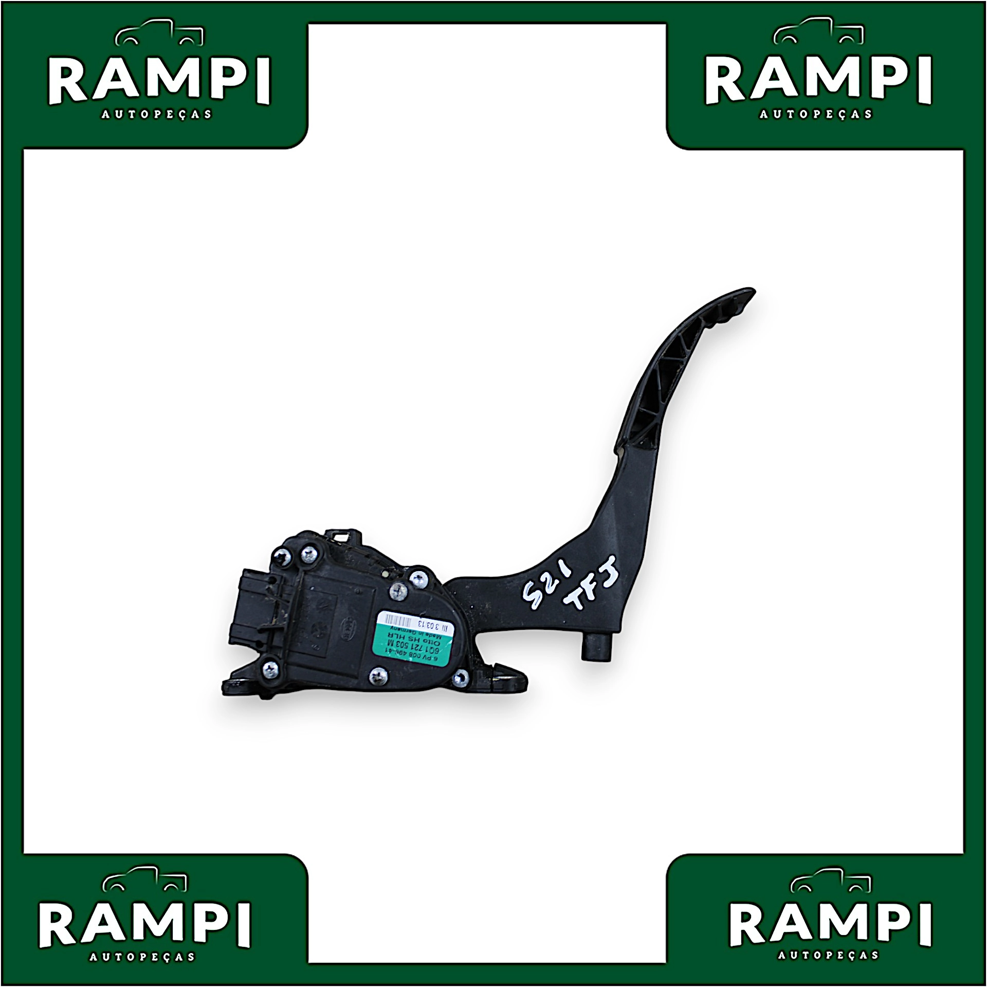 Pedal Acelerador GM S10 2021 200cv 6Q1721503