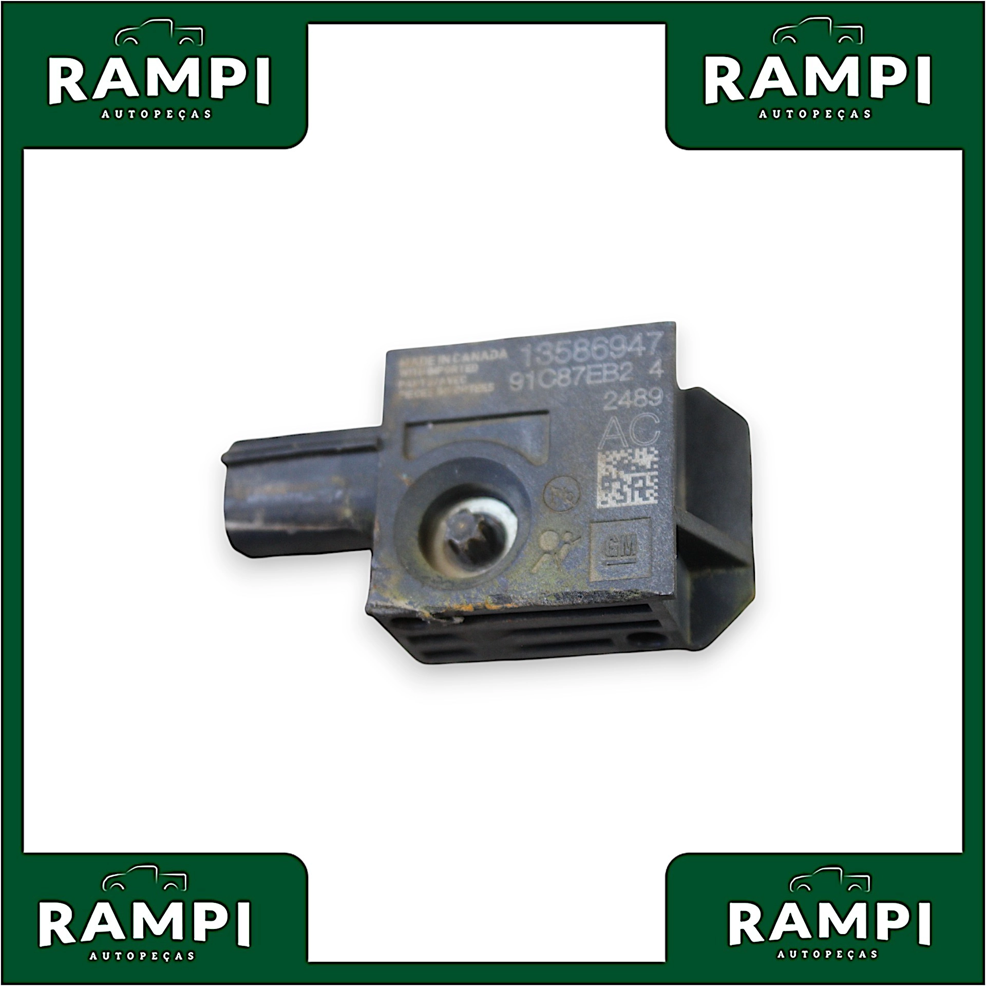 Sensor Airbag GM S10 2021 13586947