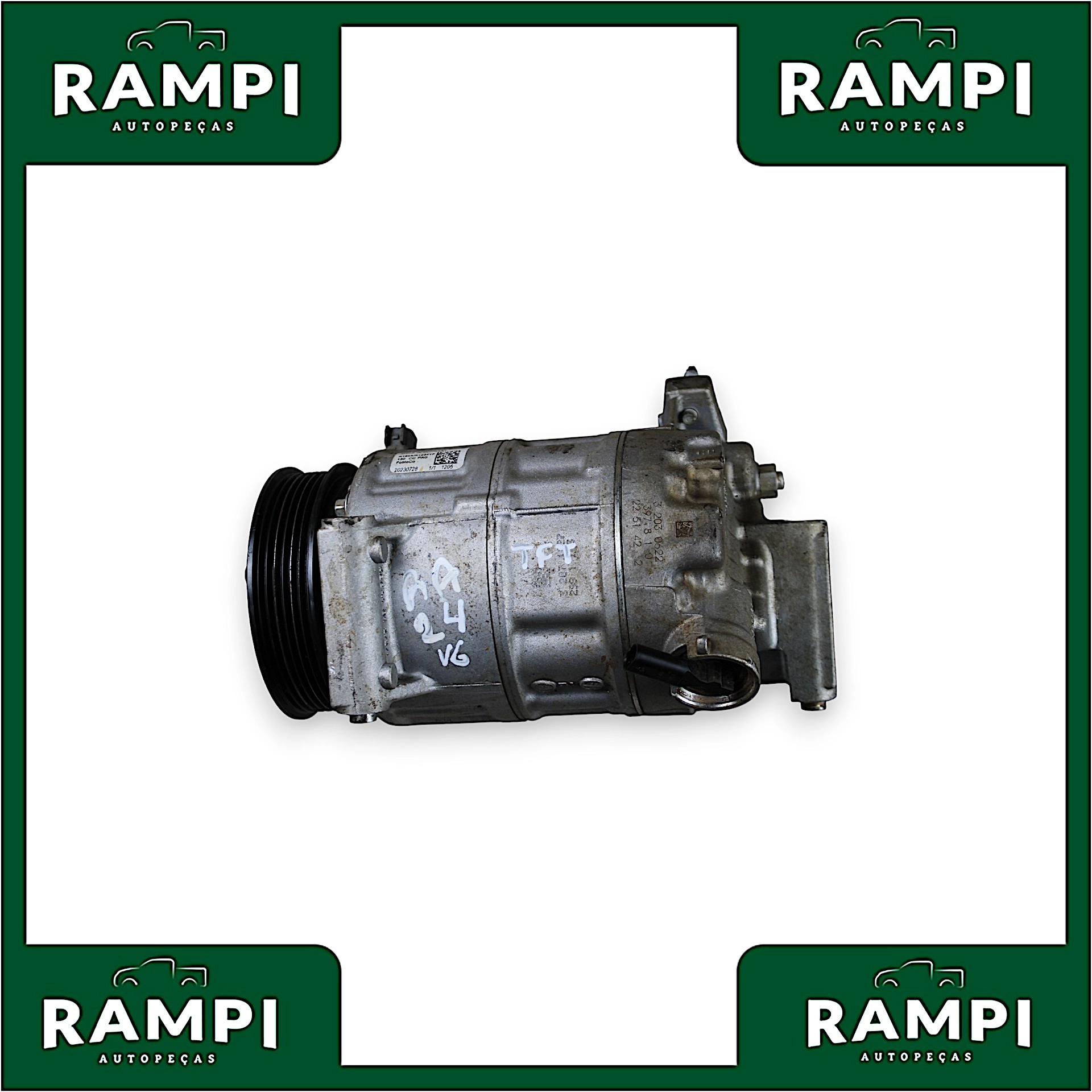 Compressor Ar Condicionado Ford Ranger 2024 v6 JB3B19D629