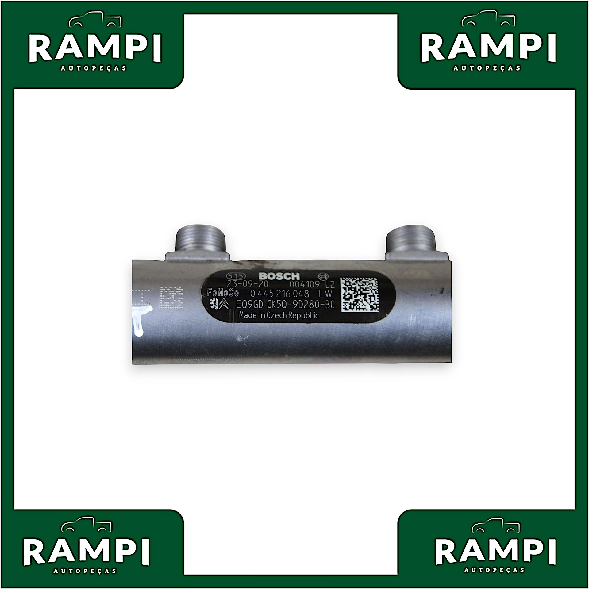 Flauta Combustível Bico Injetor Ford Ranger 2024 3.0 v6 0445216048