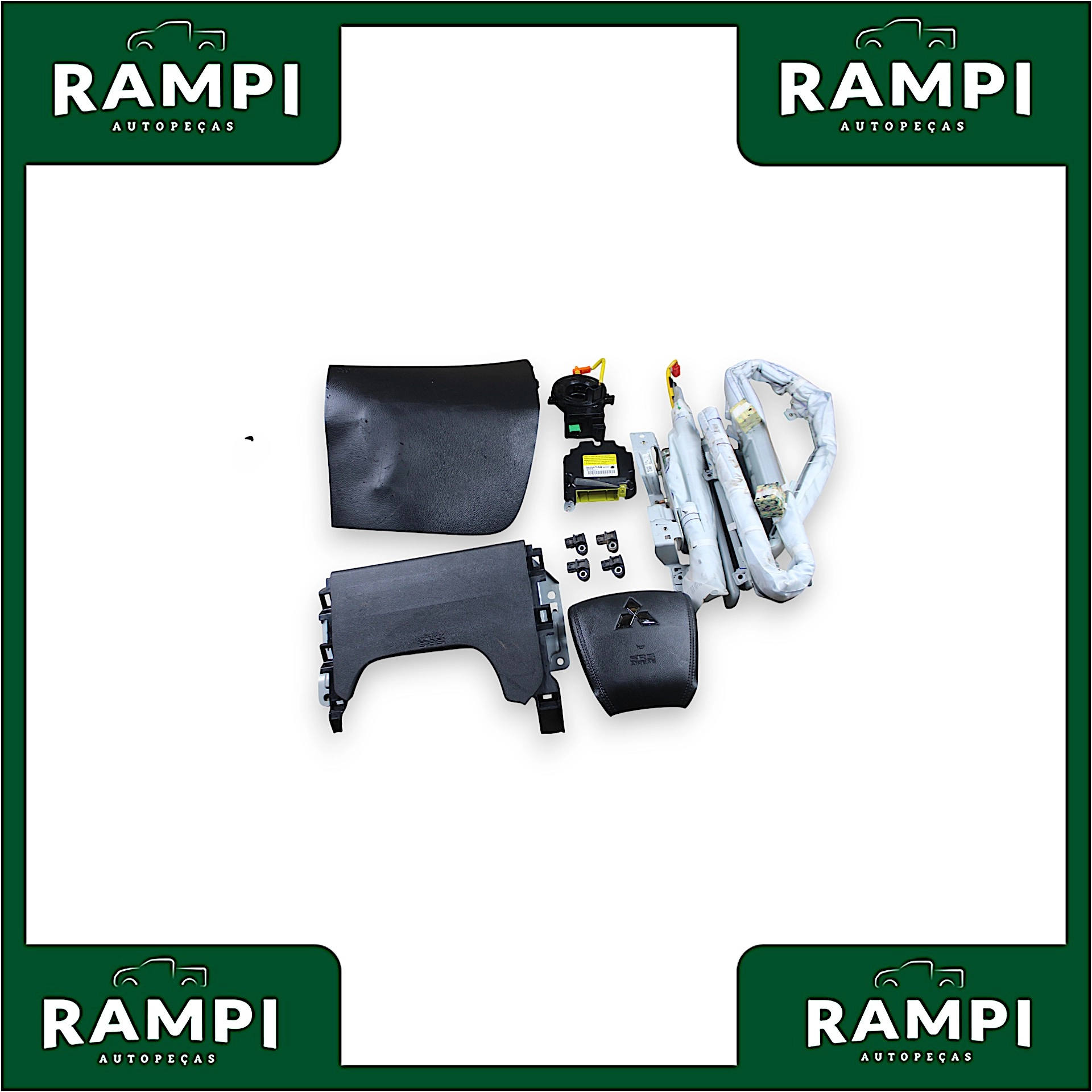 Kit Airbag Mitsubishi Pajero Sport 2024 2.4 Diesel 0651a245 8635A544