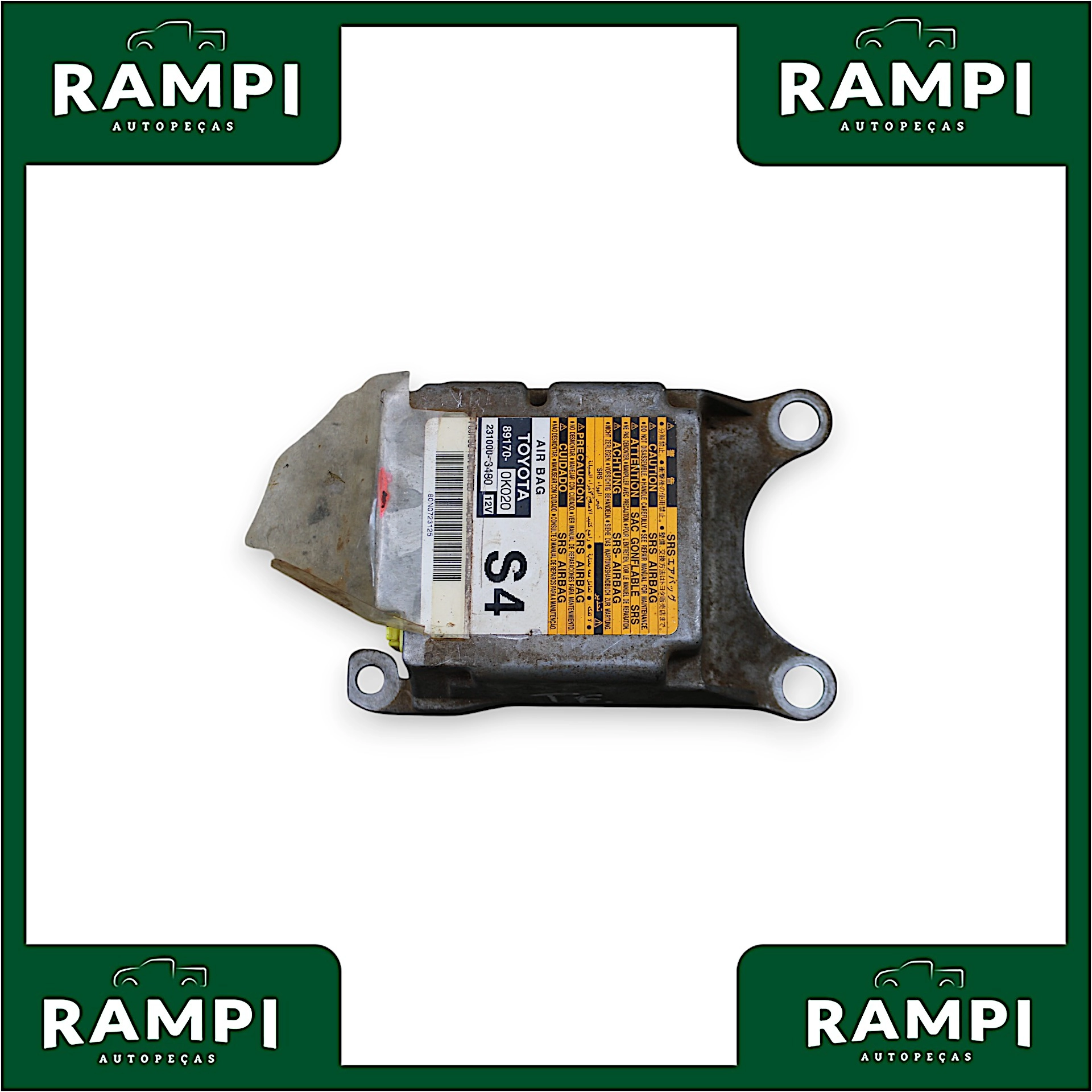 Módulo Air-Bag Toyota Hilux 2013 3.0 891700k020
