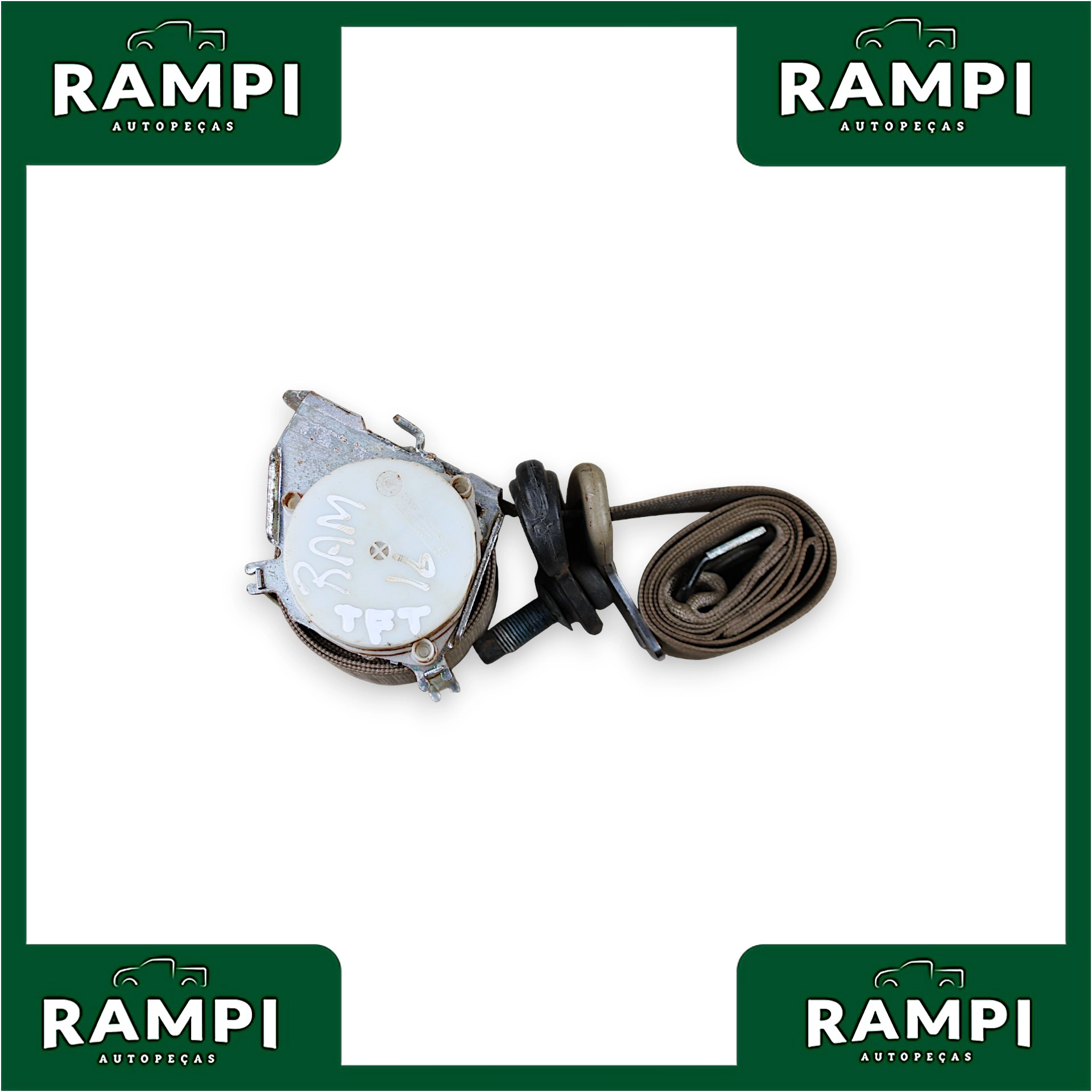 Cinto Segurança Traseiro ORIGINAL Dodge RAM 2016 P5KP981L1AC