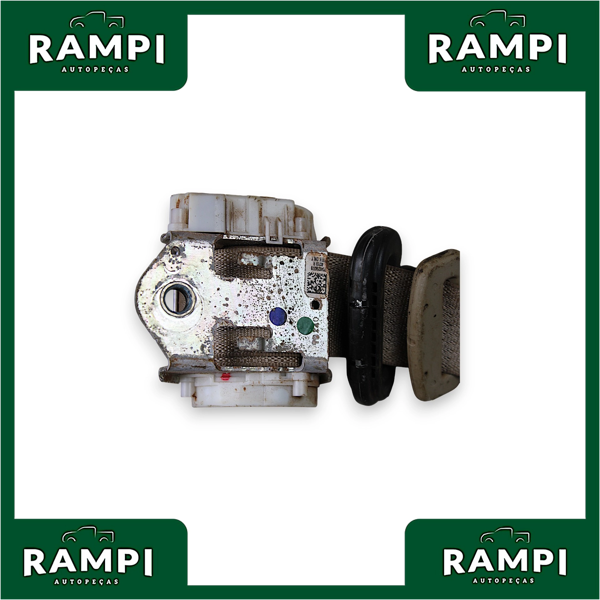 Cinto Segurança Traseiro ORIGINAL Dodge RAM 2016 P5KP981L1AC