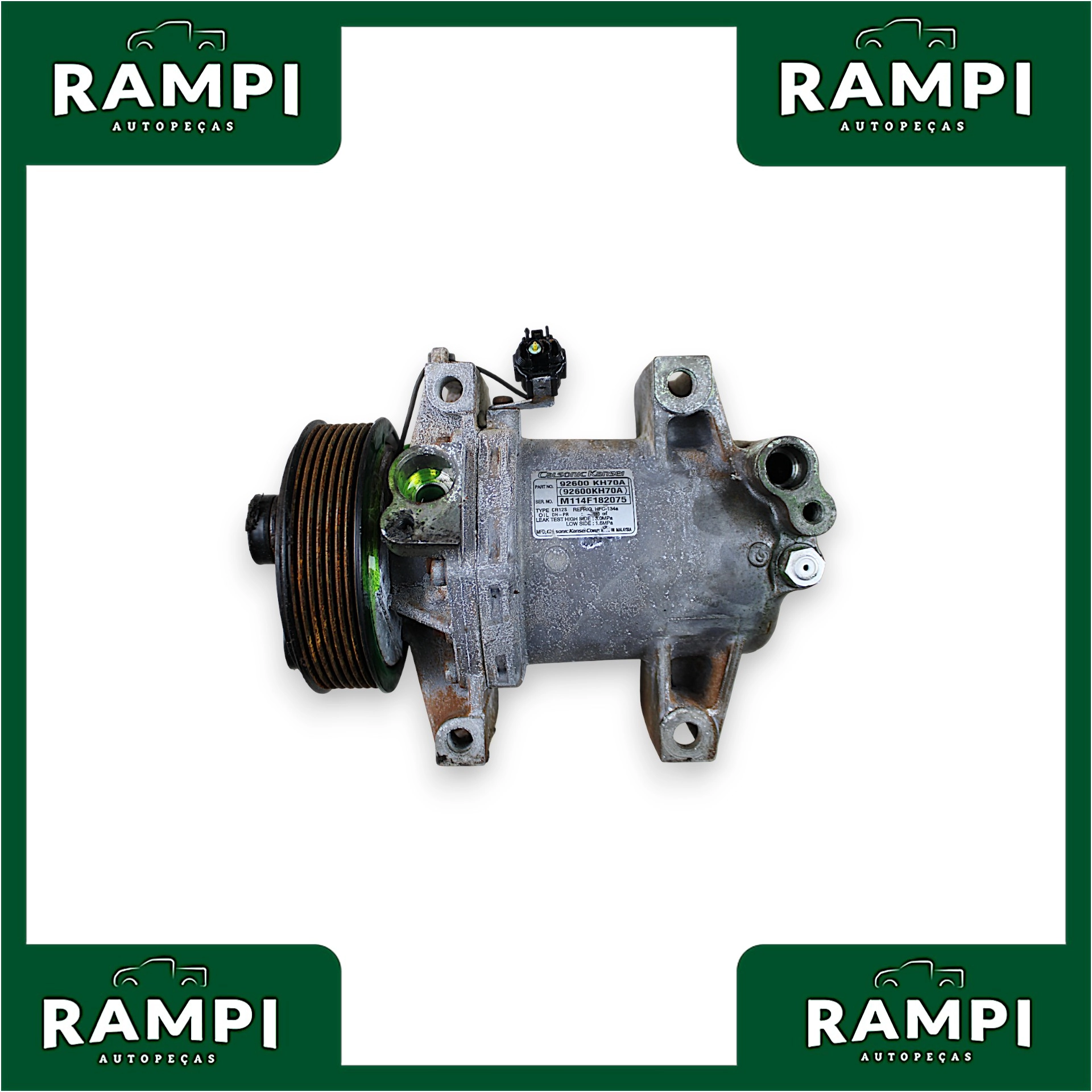 Compressor Ar Condicionado Nissan Frontier 2014 2.5 92600kh70a