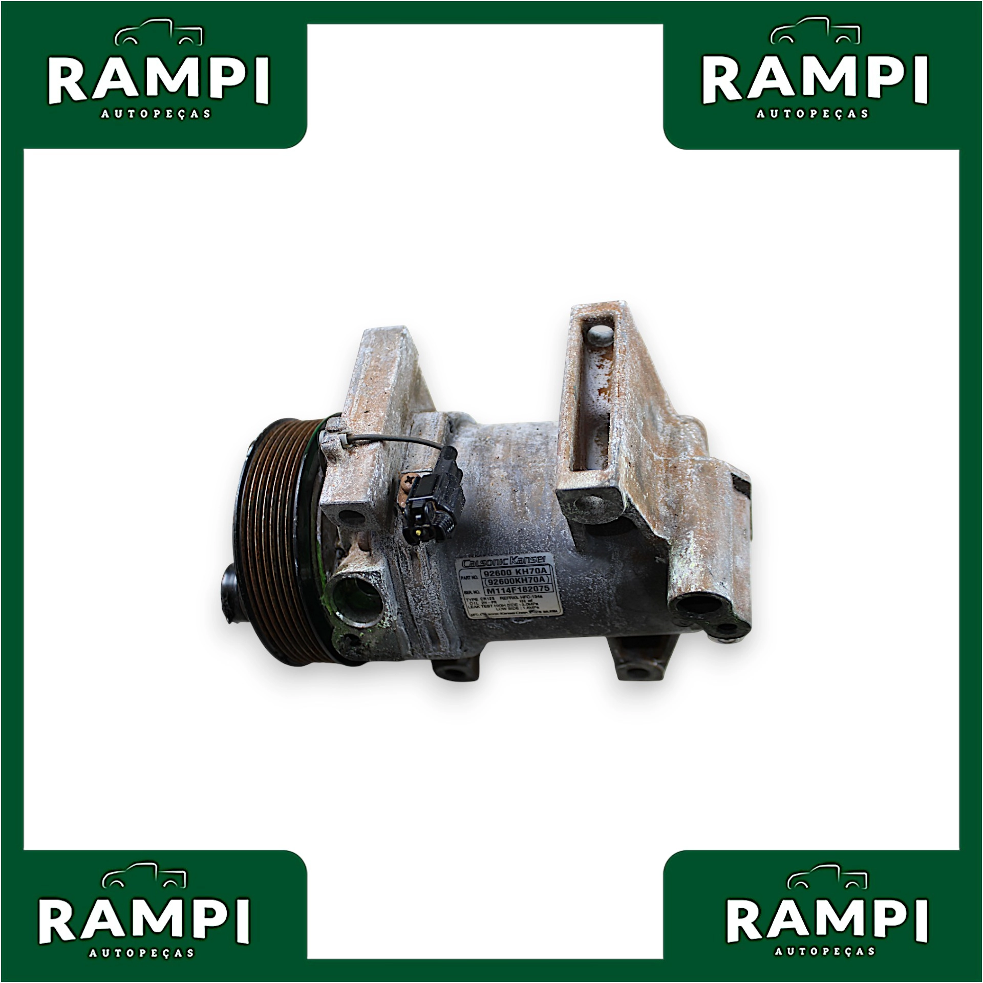 Compressor Ar Condicionado Nissan Frontier 2014 2.5 92600kh70a