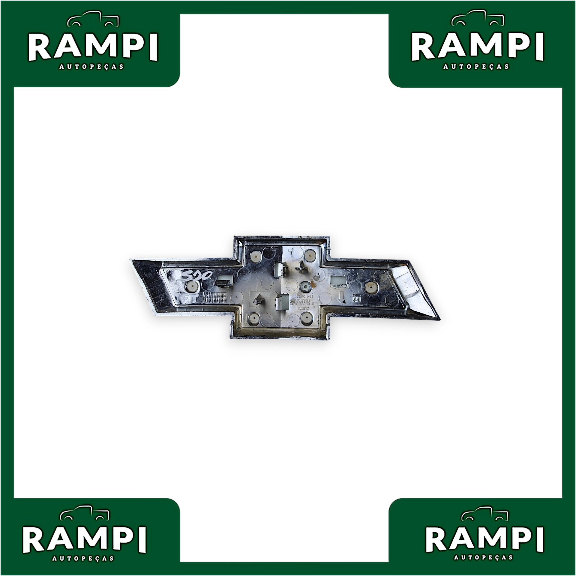 Emblema Grade ORIGINAL GM S10 2021 52072294