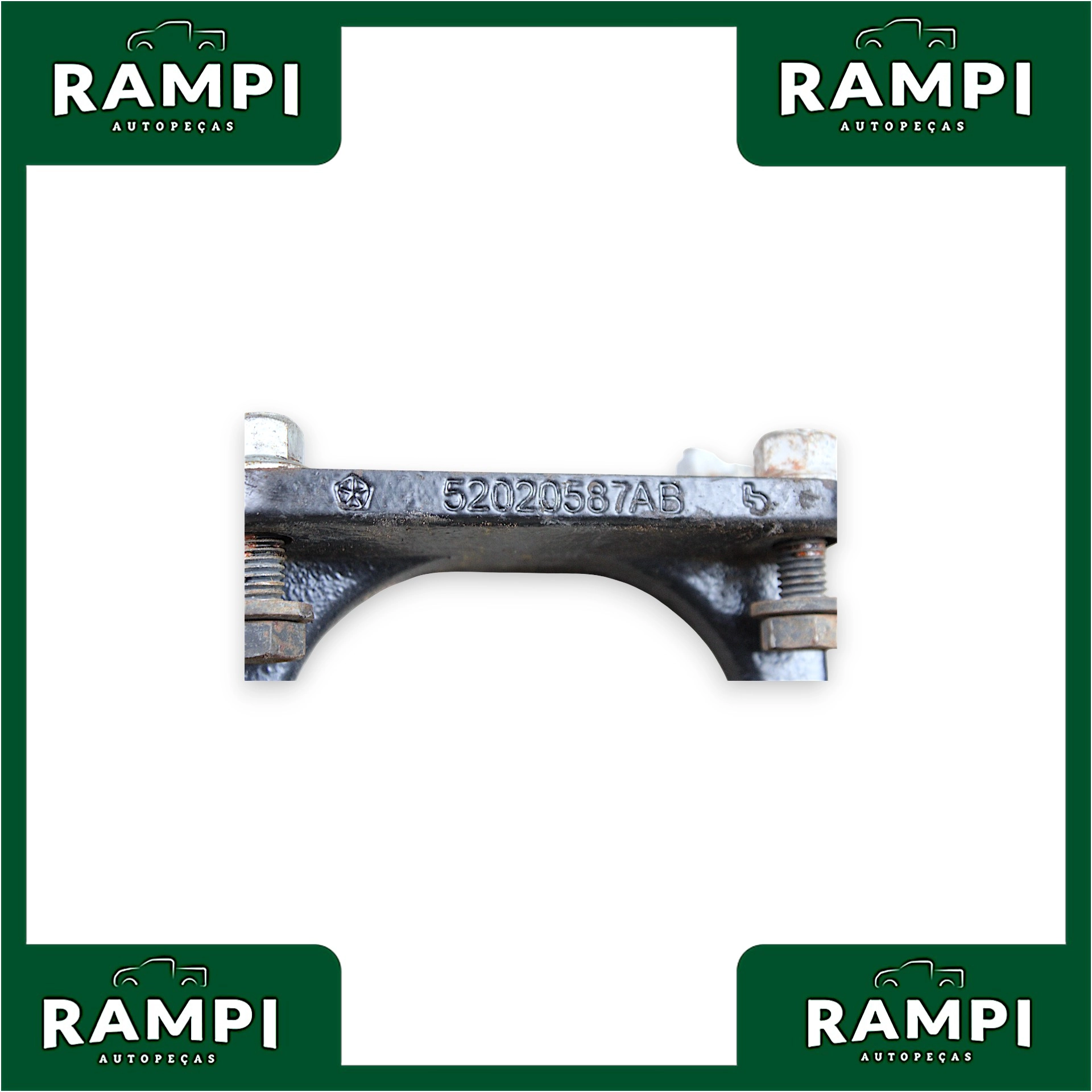Gancho Reboque Dianteiro ORIGINAL Dodge Ram 2016 6.7 52020587ab