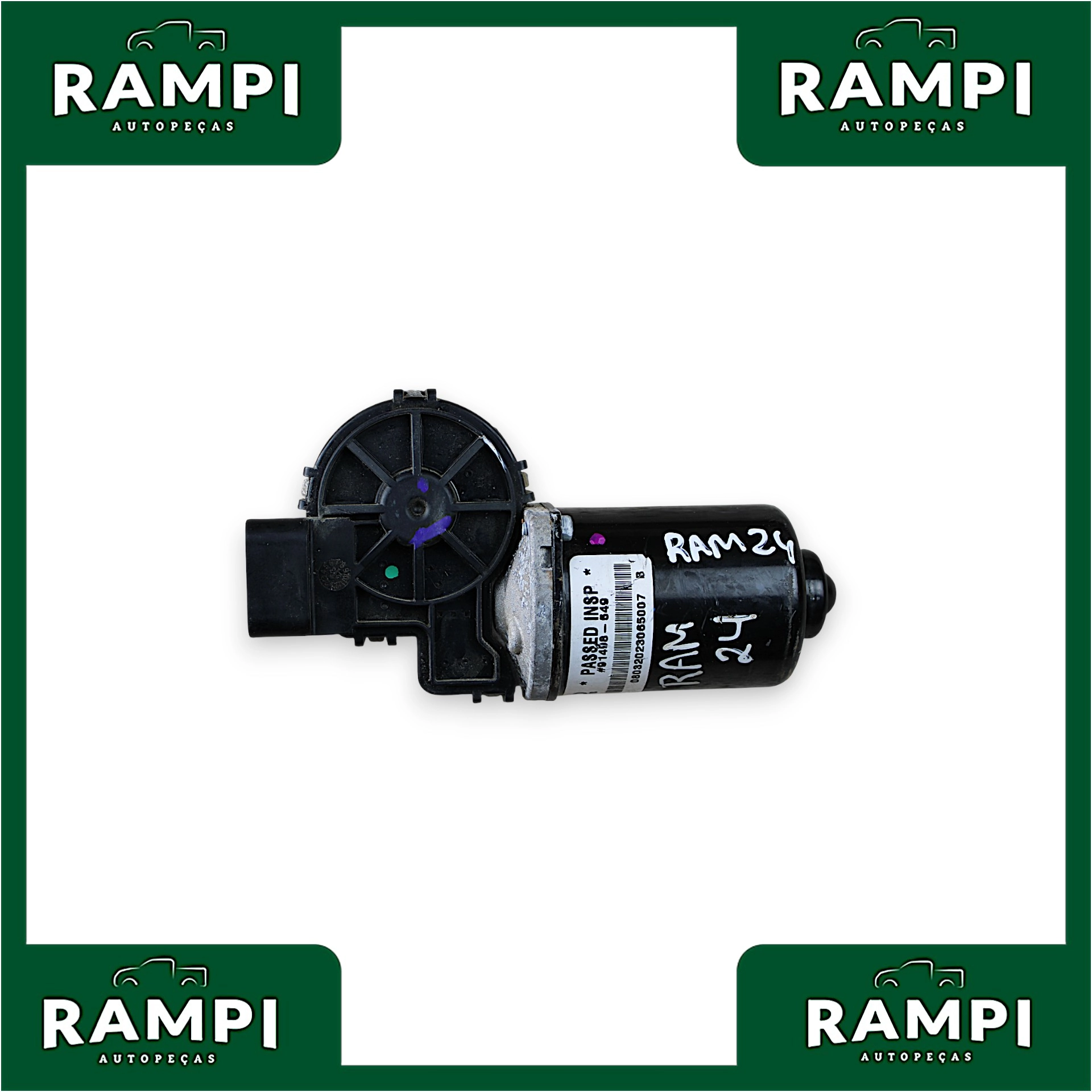 Motor Limpador Parabrisa Dodge RAM 91498549 2024 6.7