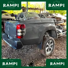 Parachoque Traseiro Mitsubishi New Triton 2024
