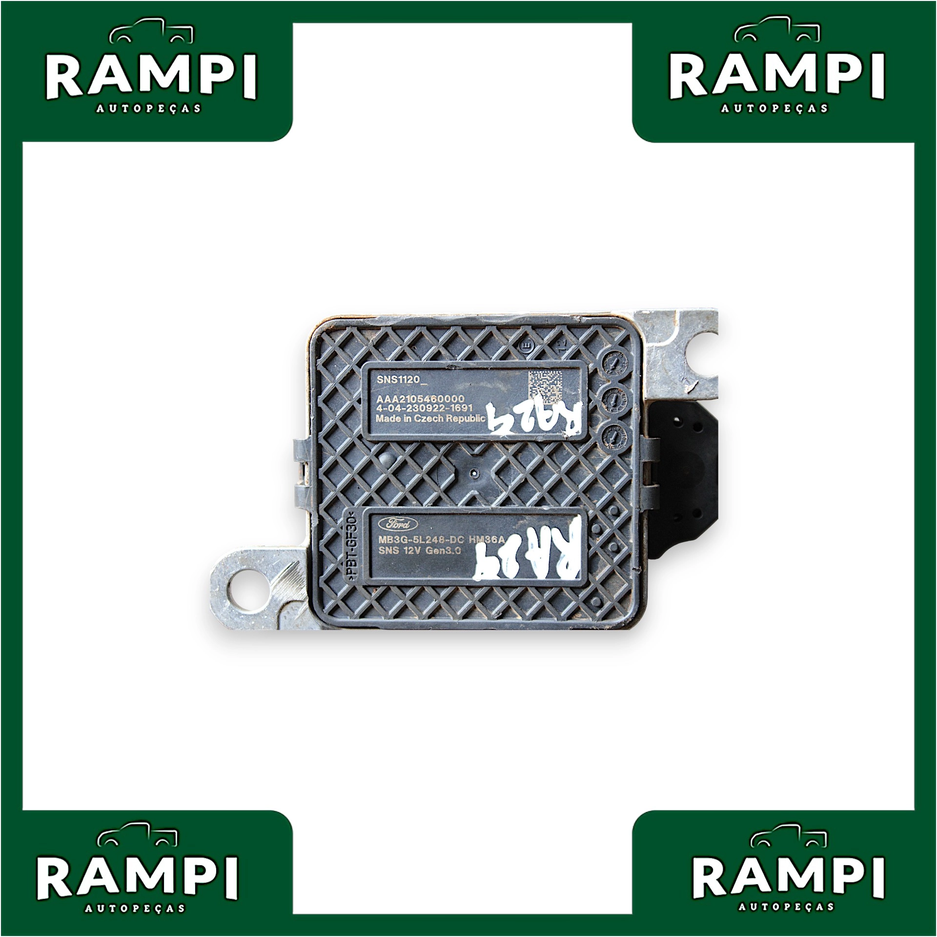 Sensor Óxido Nitrogênio NOX Ford Ranger 2024 MB3G5L248DC
