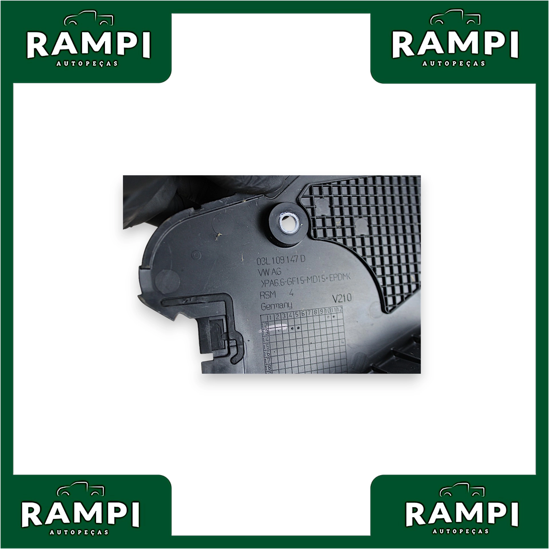 Capa Correira Dentada Volkswagen Amarok 2014 2.0 03L109147D