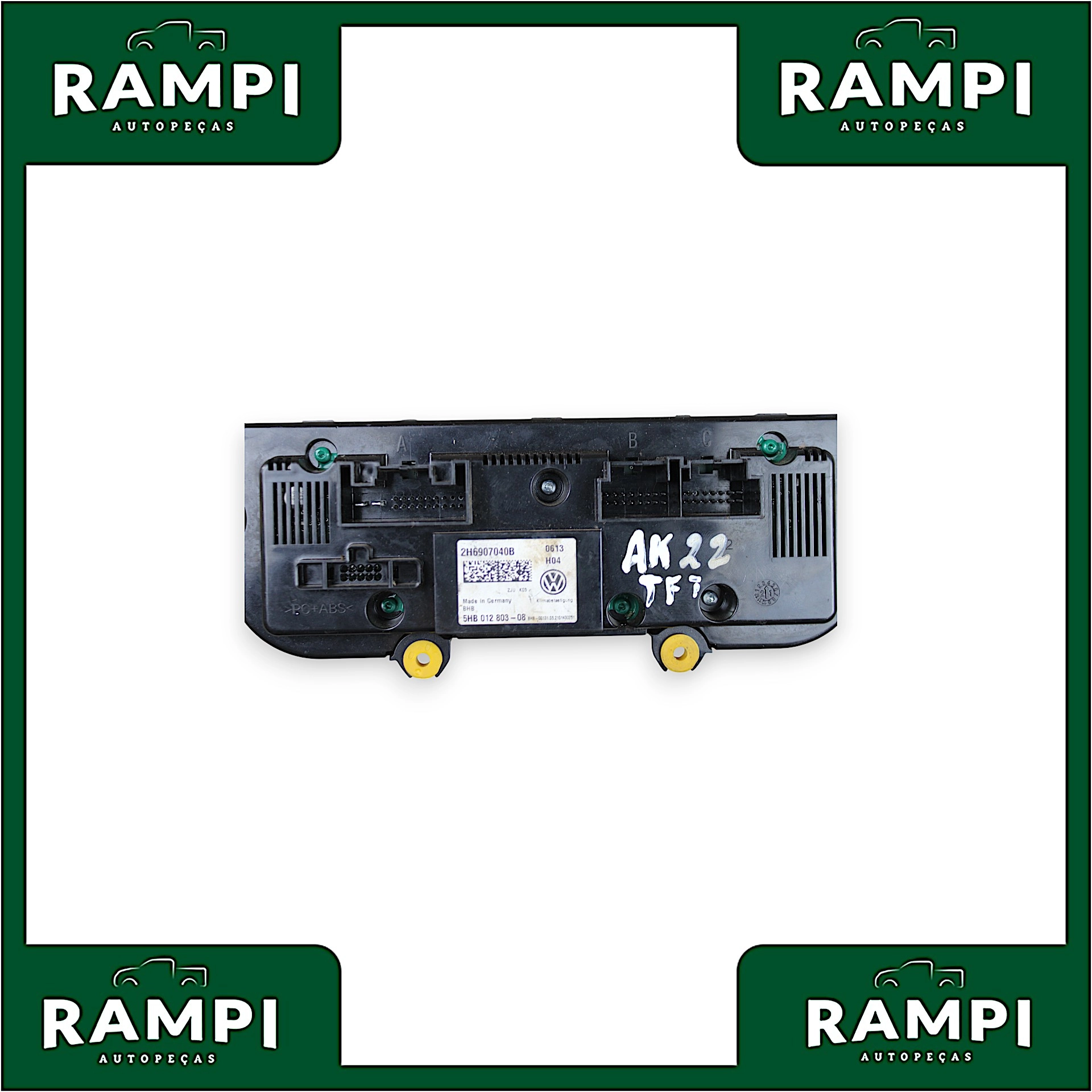 Comando Ar Condicionado Volkswagen Amarok 2022 2h6907040b