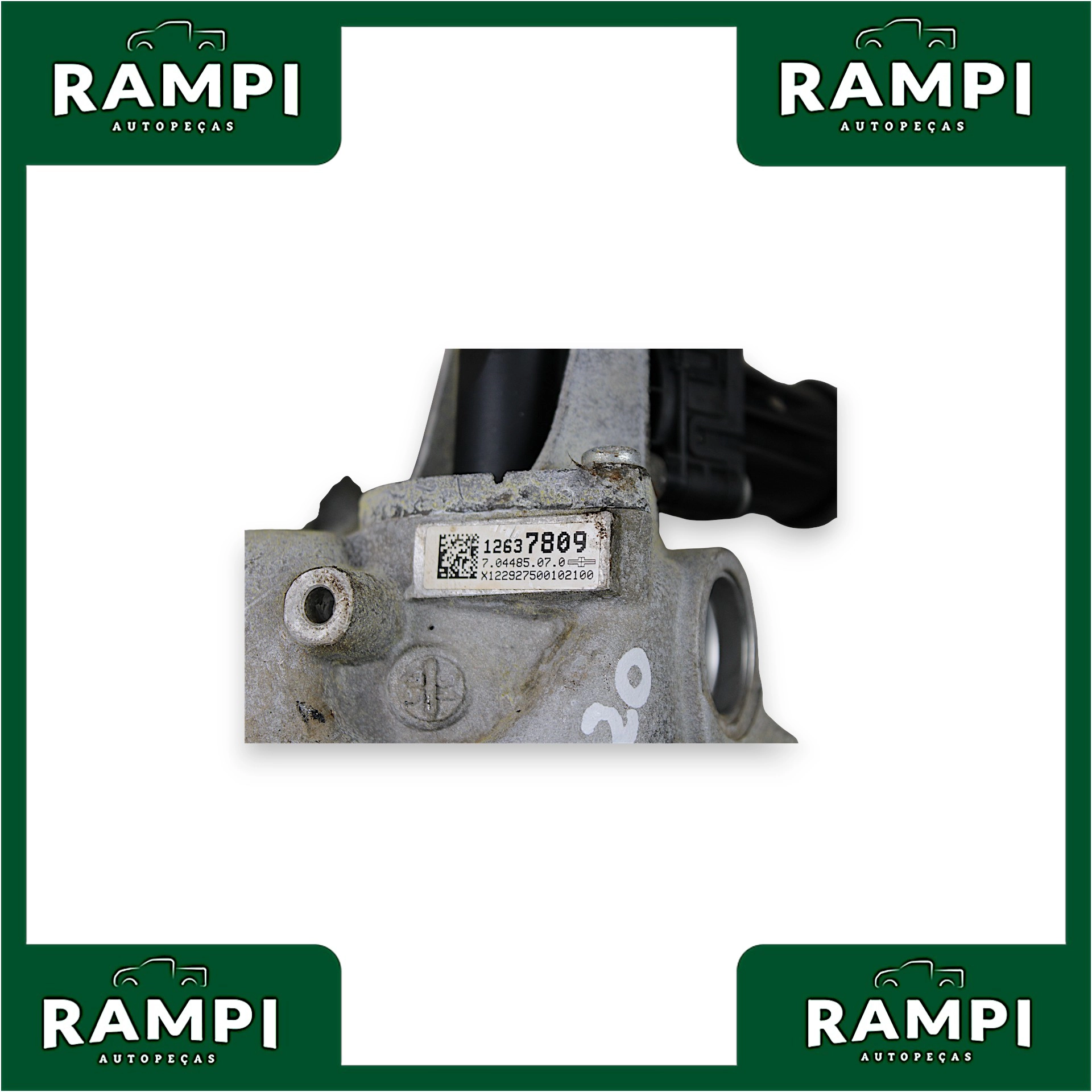 Válvula EGR COM SUPORTE GM S10 2020 2.8 Diesel 12637809