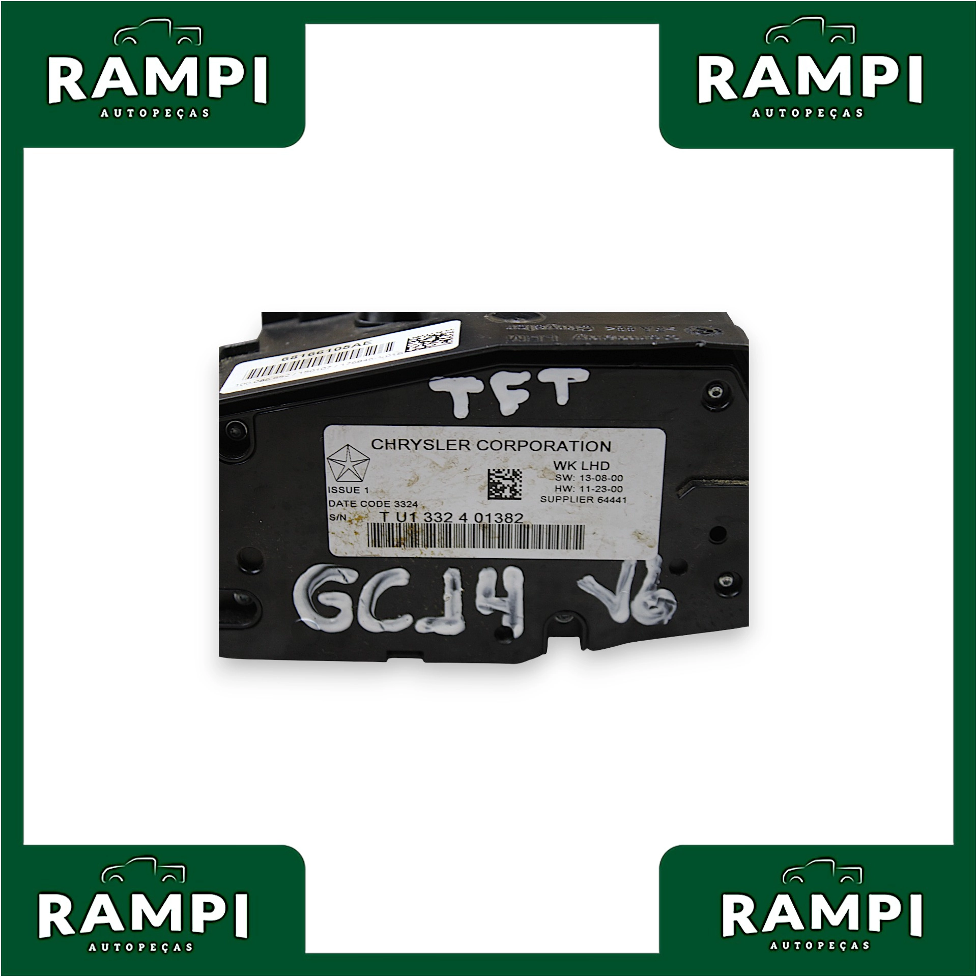 ALAVANCA Câmbio Transmissão Jeep Grand Cherokee 2014 3.0 Diesel 1415 68166105ae