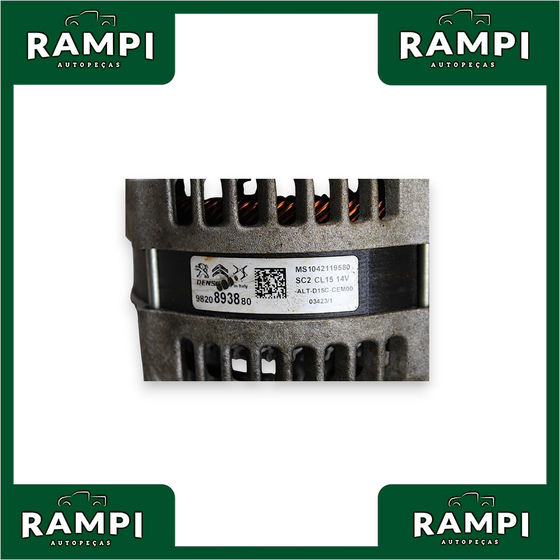 Alternador Fiat Scudo 1.5 Diesel 9820893880