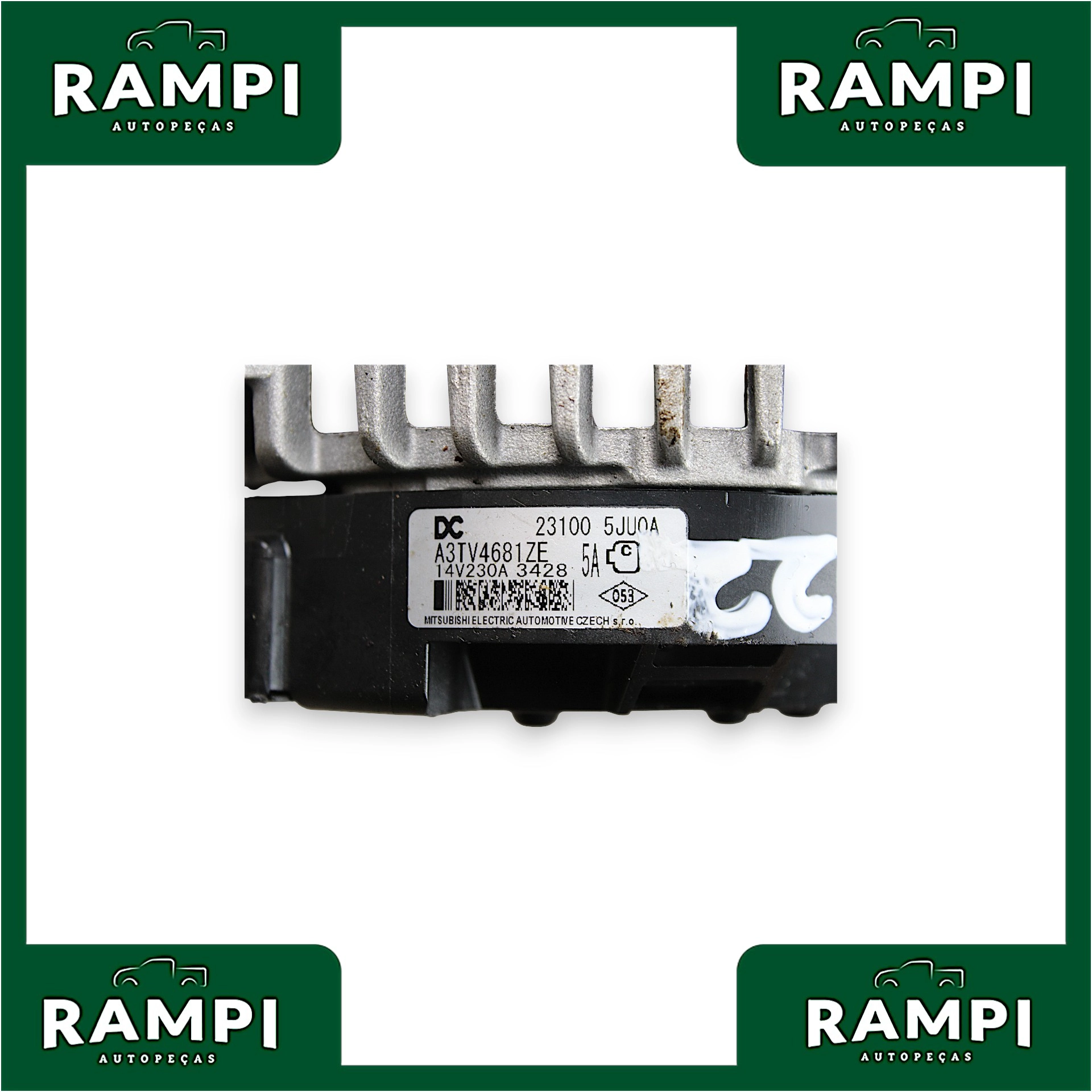 Alternador ORIGINAL Nissan Frontier 2023 2.3 231005JU0A