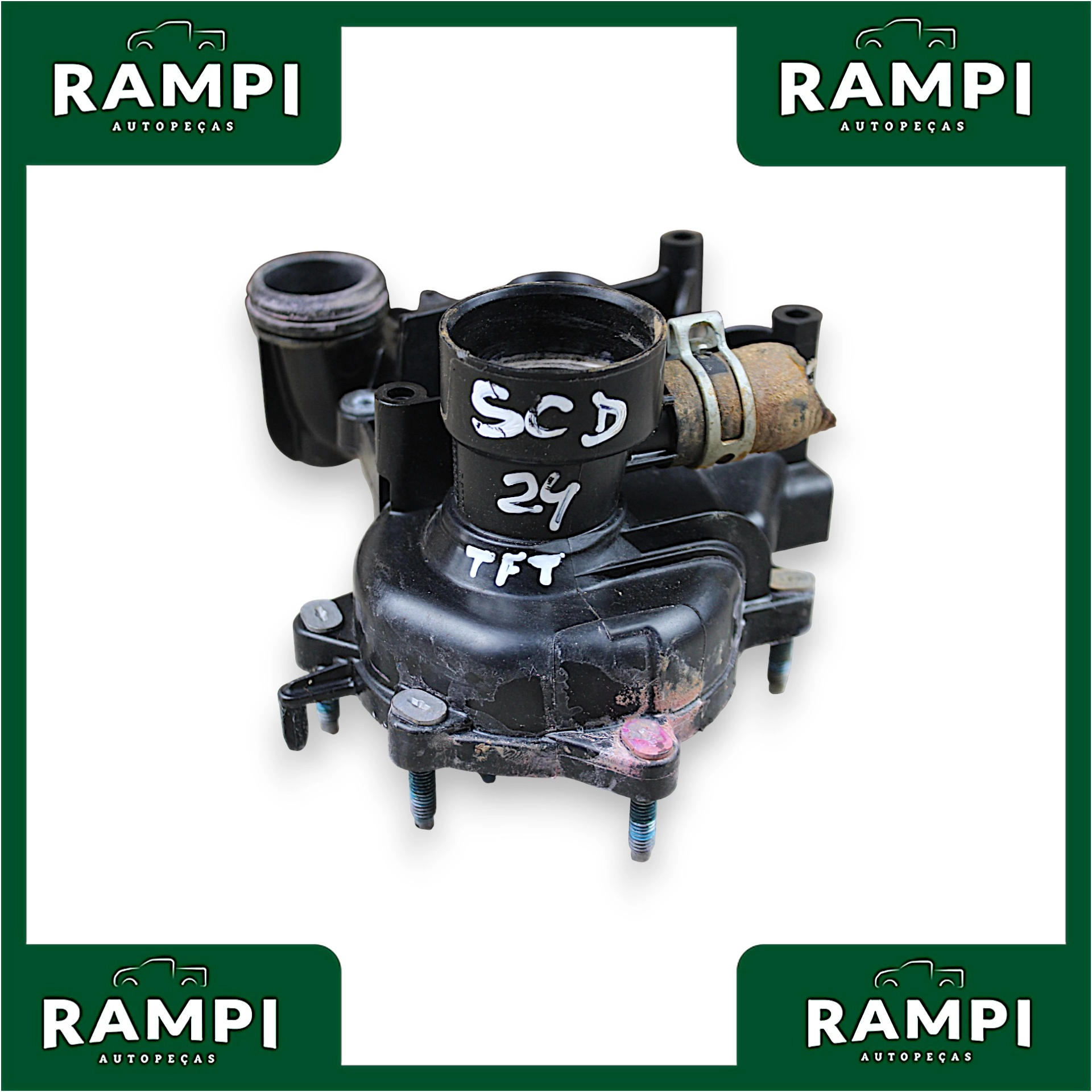 Carcaça Suporte Bomba Agua Fiat Scudo 2024 1.5 Diesel 