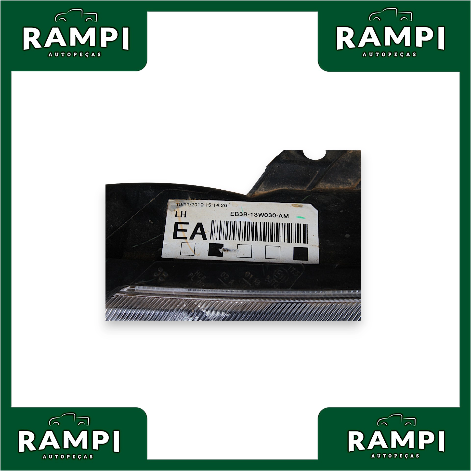 Farol Lado Esquerdo Ford Ranger 2020 3.2 EB3B13W030AM