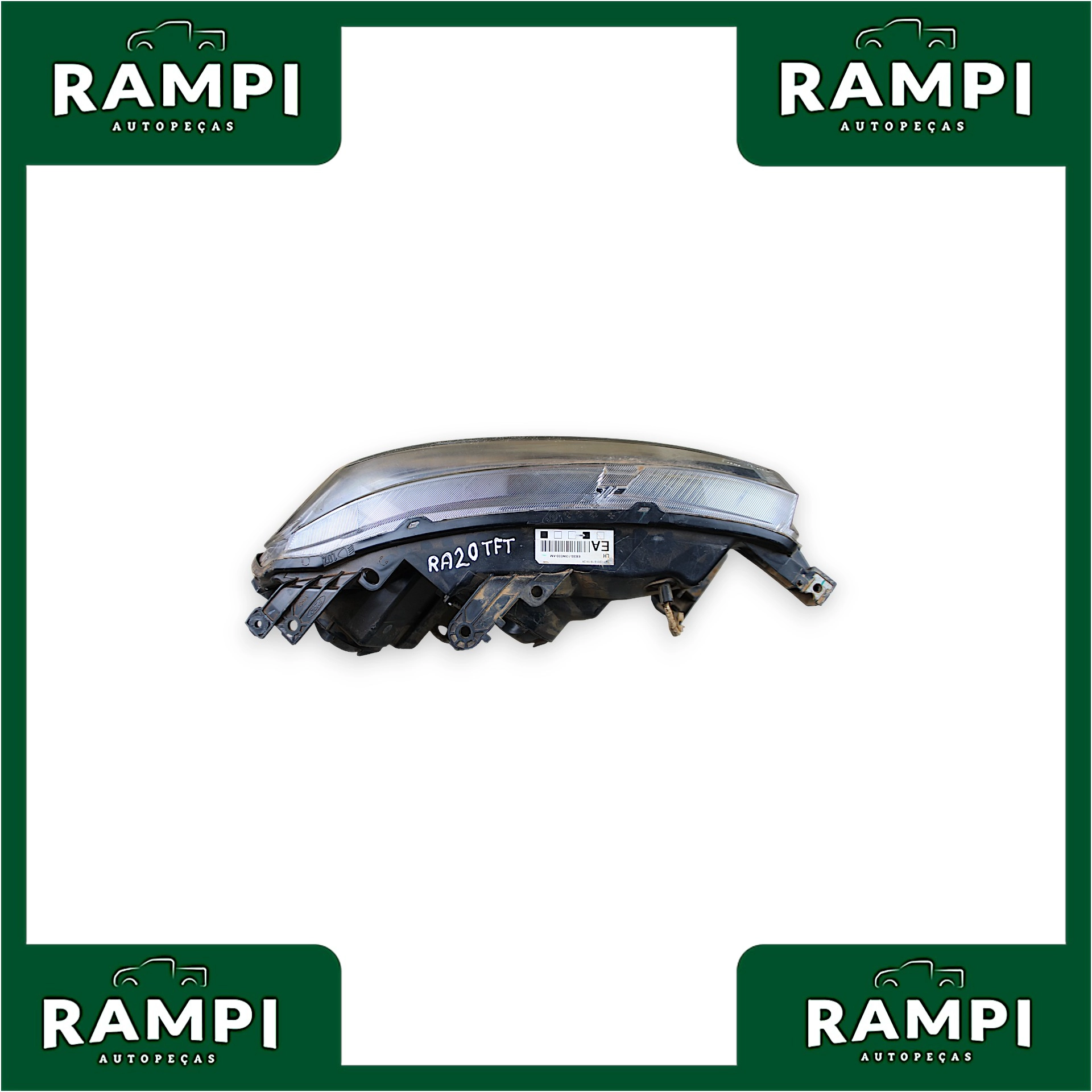 Farol Lado Esquerdo Ford Ranger 2020 3.2 EB3B13W030AM