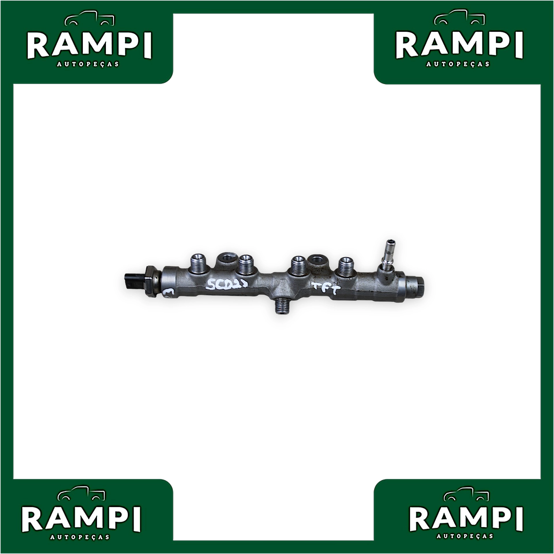 Flauta Bico Injetor Original Fiat Scudo 2023 1.5 9821399680