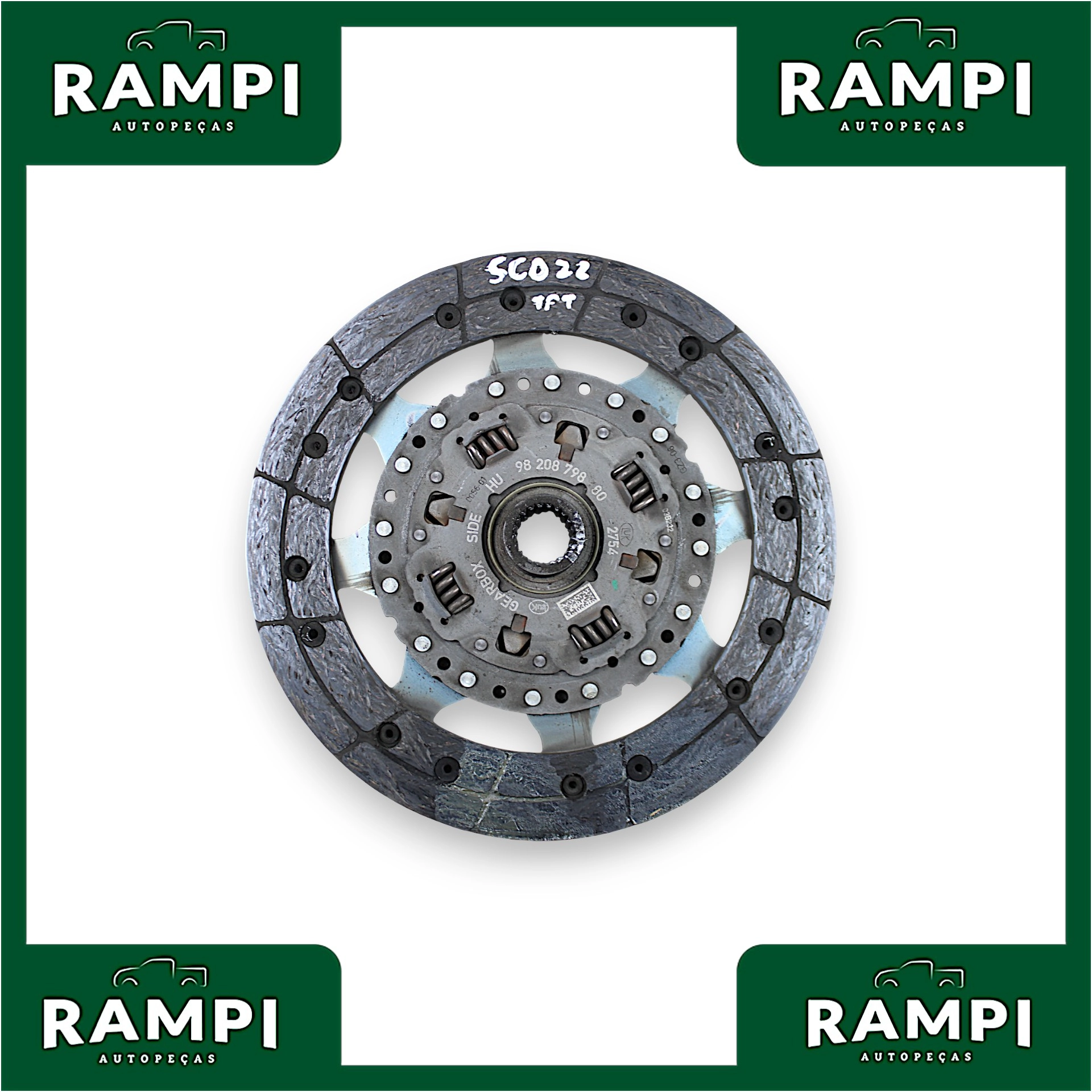 KIT Embreagem Fiat Scudo 2023 1.5 9820879880