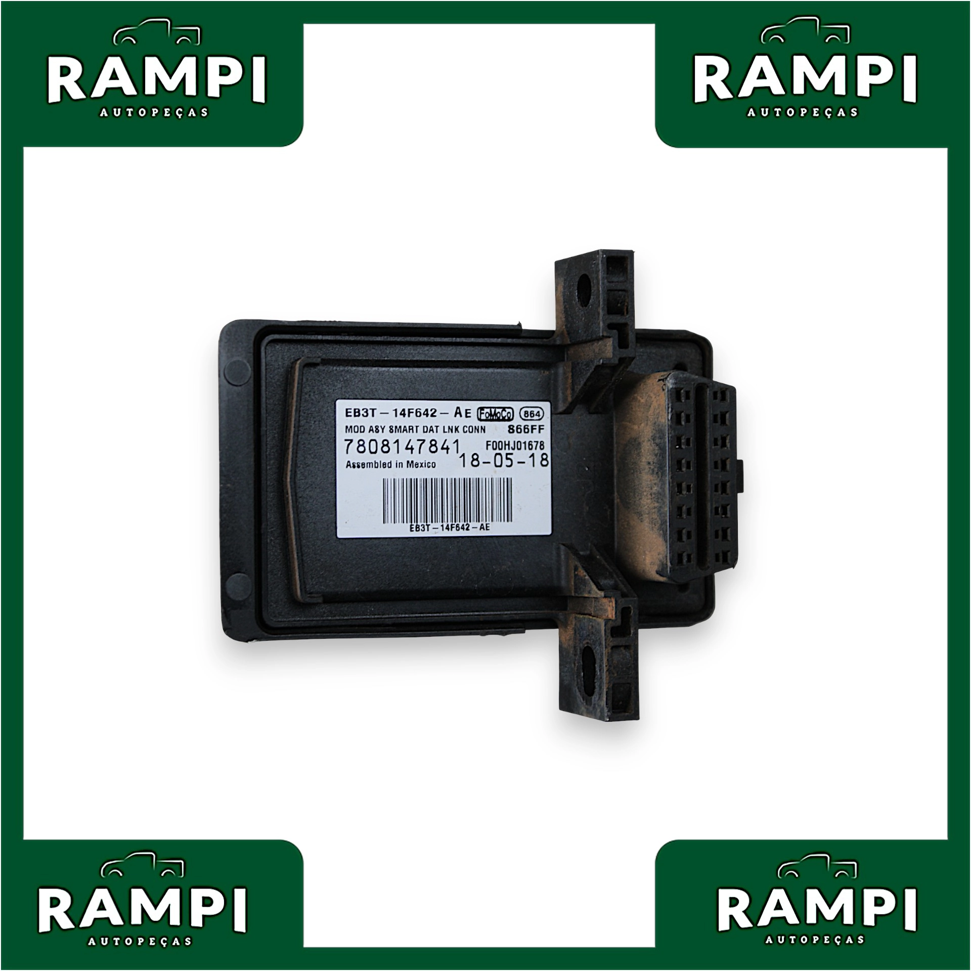 Kit Injeção Ford Ranger 2018 4x4 2.2 Man. EB3T14F642AE A2C9799870301 HU5T15604 A2C758698030000 68526535AD
