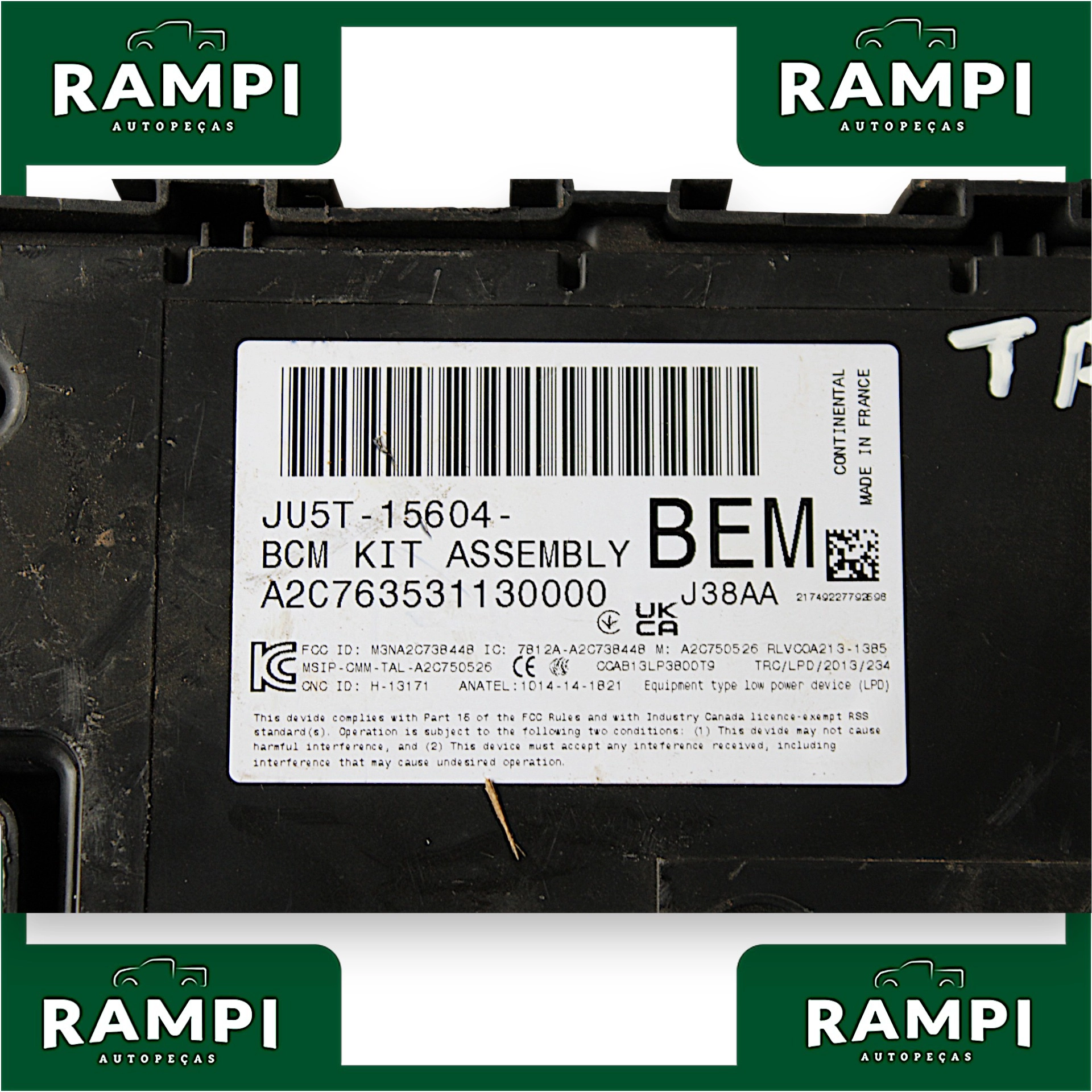 Kit Injeção Ford Ranger 2023 3.0 LB3T14D068CB03 A2C763531130000 A3C01377100 MX457300 8470