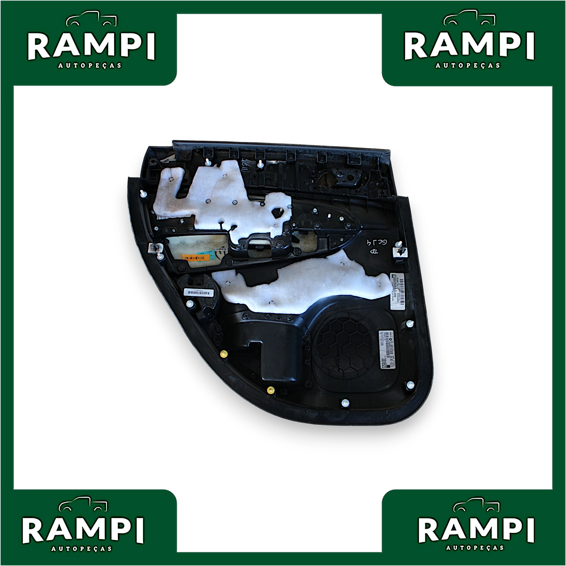 Forro Porta Traseiro Esquerdo Jeep Grand Cherokee 2014