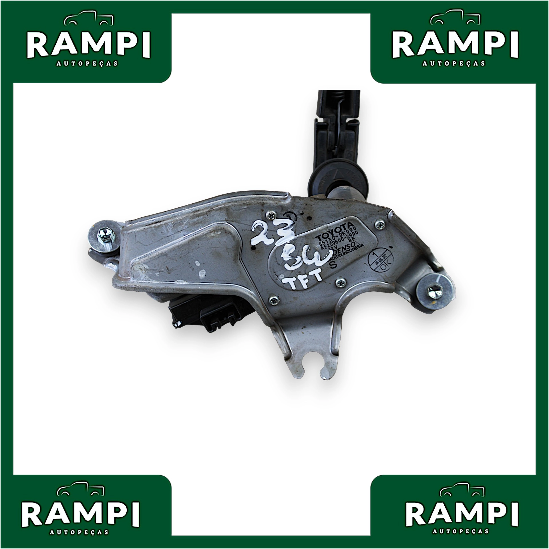 Motor Limpador Traseiro Toyota Hilux Sw4 2023 2.8 851300k090