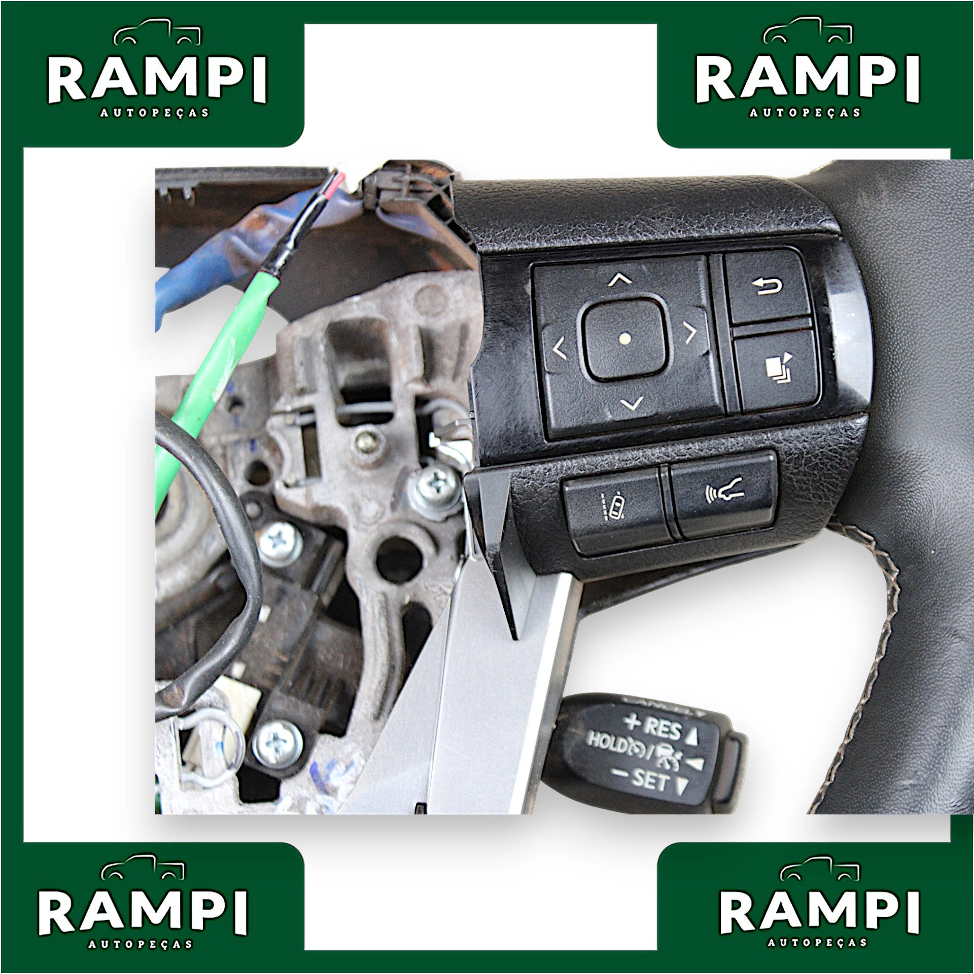 Volante Direção Com Comando Toyota SW4 SRX 2023
