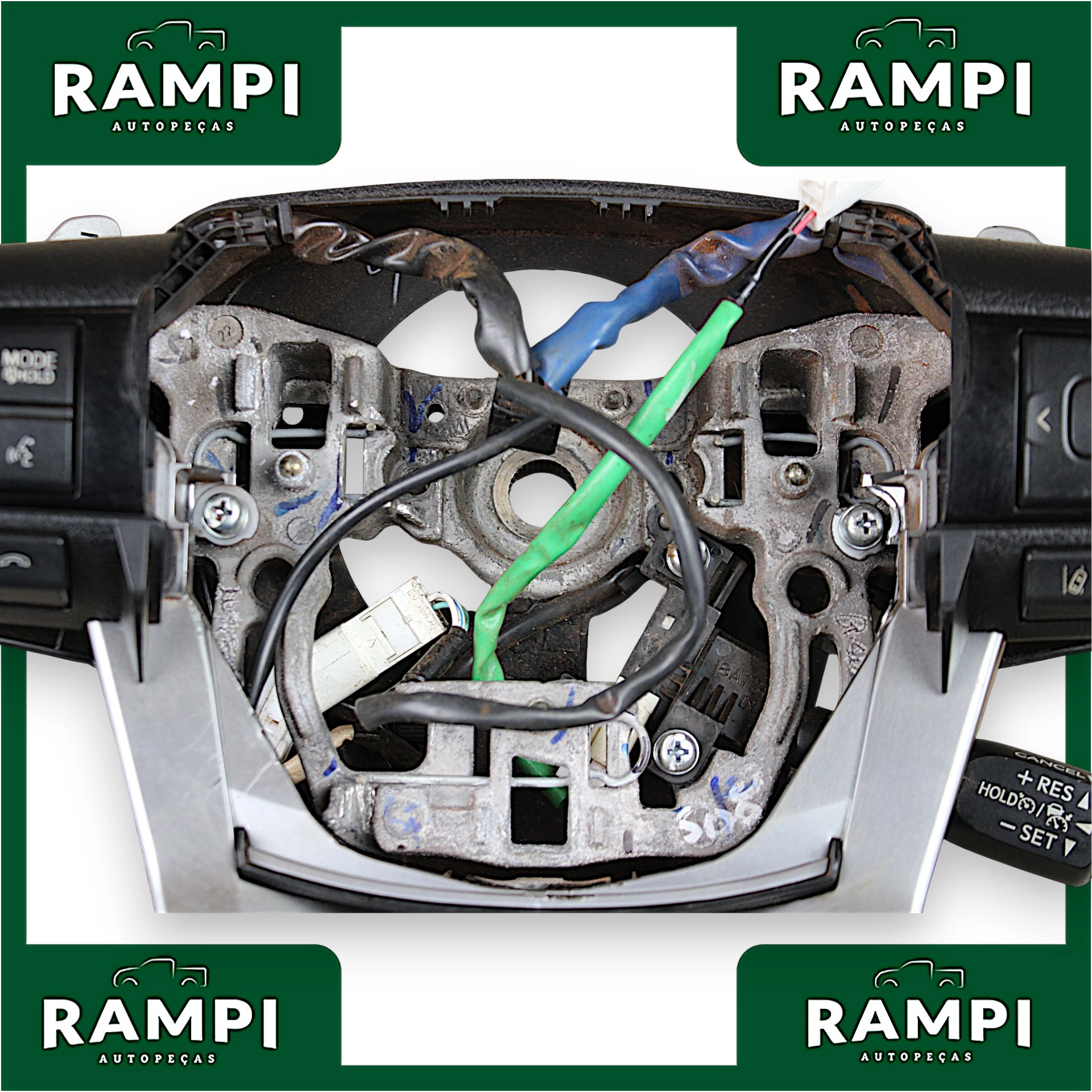 Volante Direção Com Comando Toyota SW4 SRX 2023