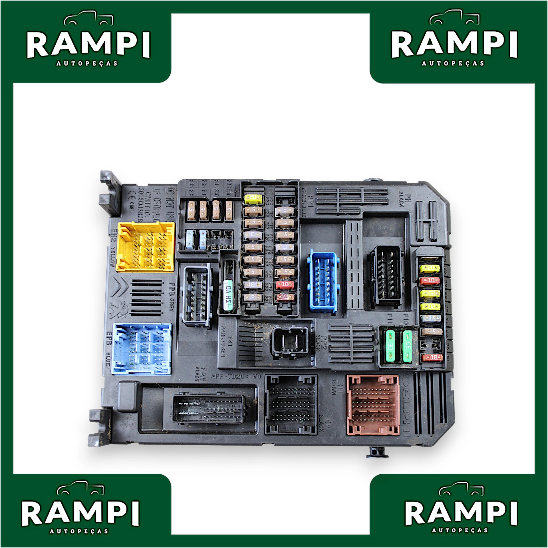 Kit Injeção Com Chave Citroen Jumpy 2021 1.6 0281034189