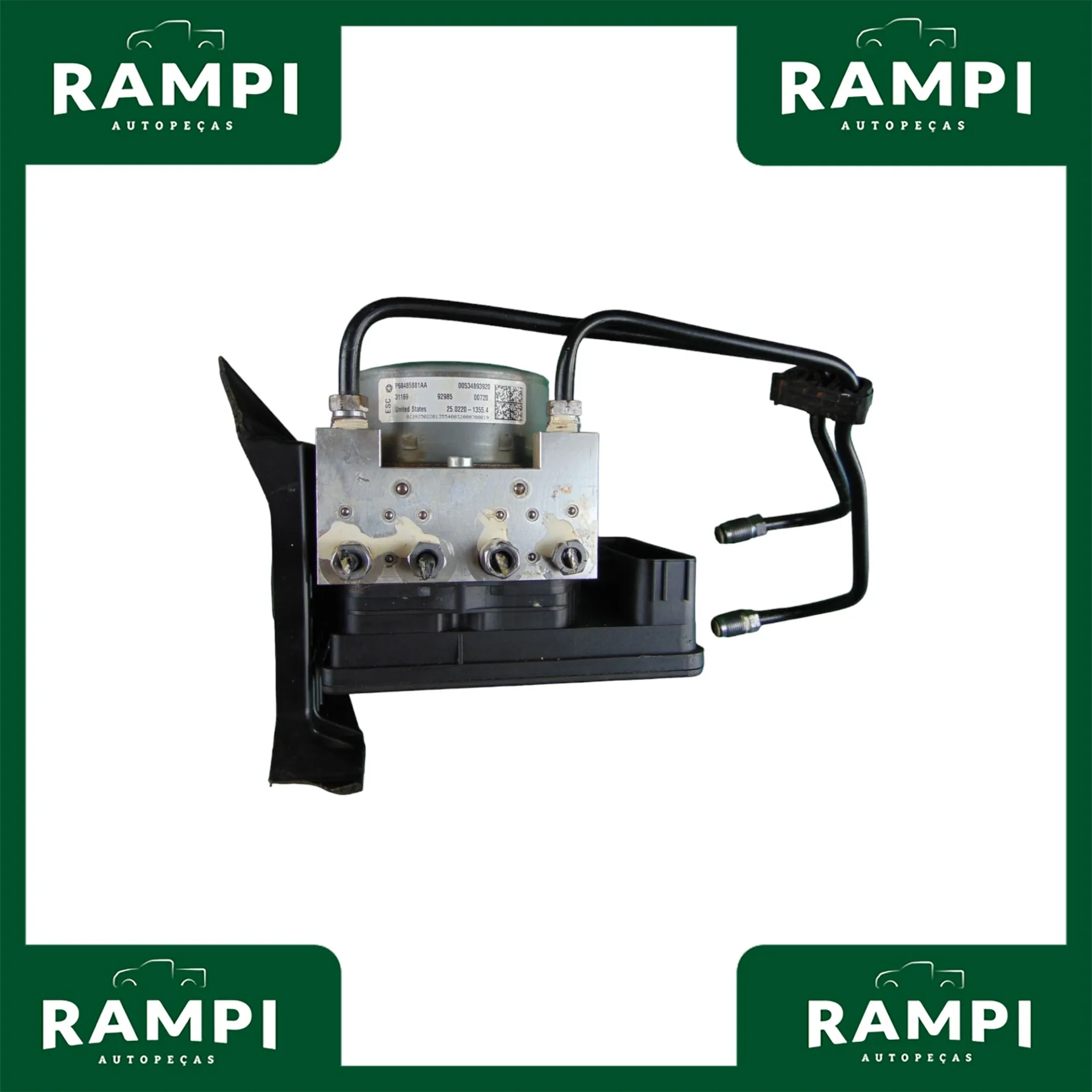 Módulo Central De Abs Jeep Compass 2020 2.0 Diesel P68485881aa