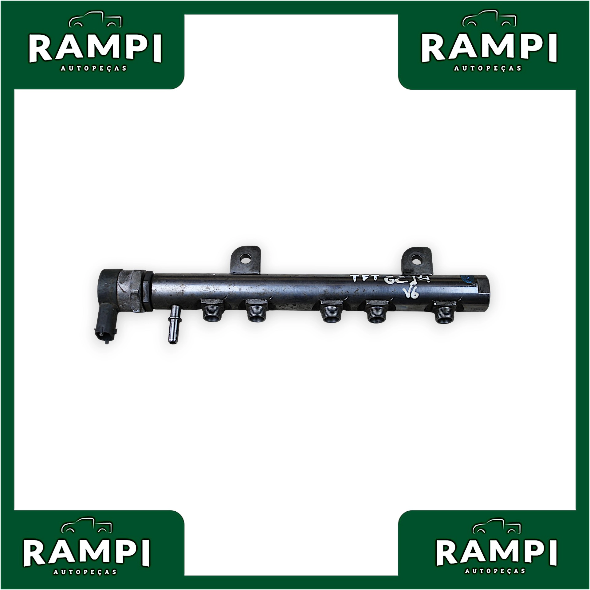 Flauta Bico Injetor Jeep Grand Cherokee 2014 3.0 35022119G 0445216044
