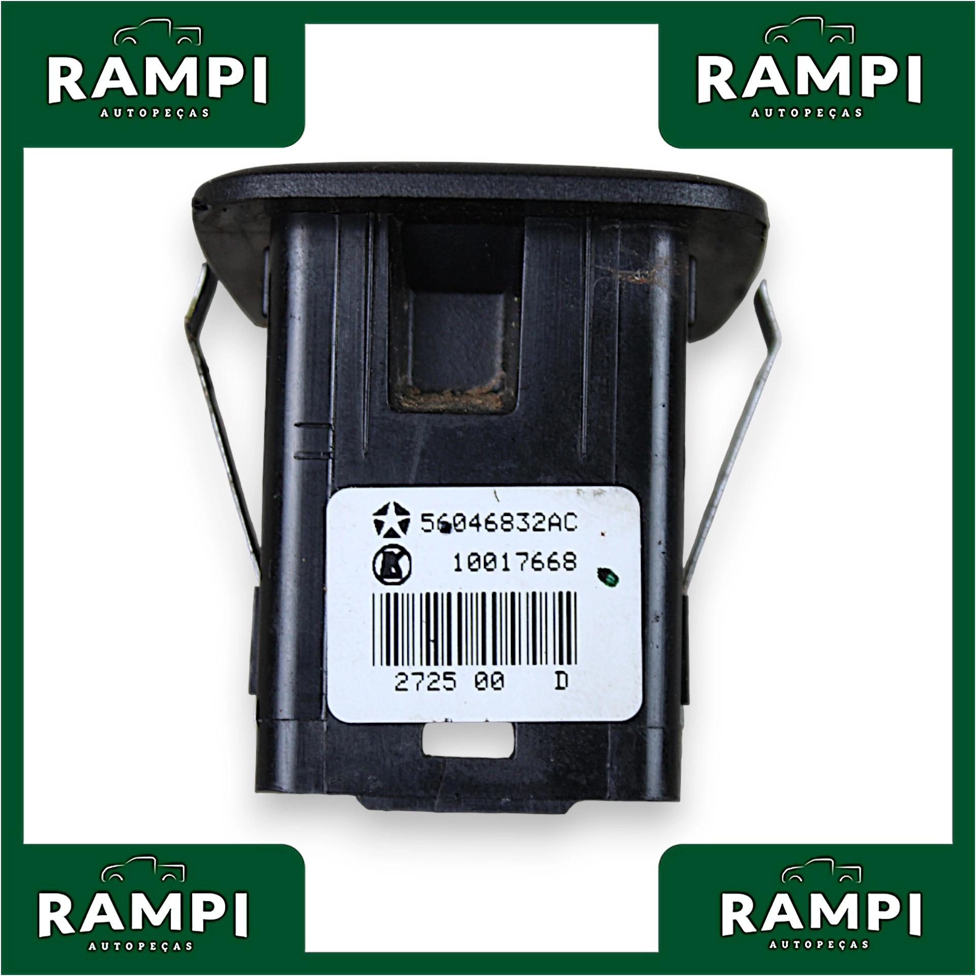 Interruptor Vidro Traseiro Dodge RAM 2016 56046832AC